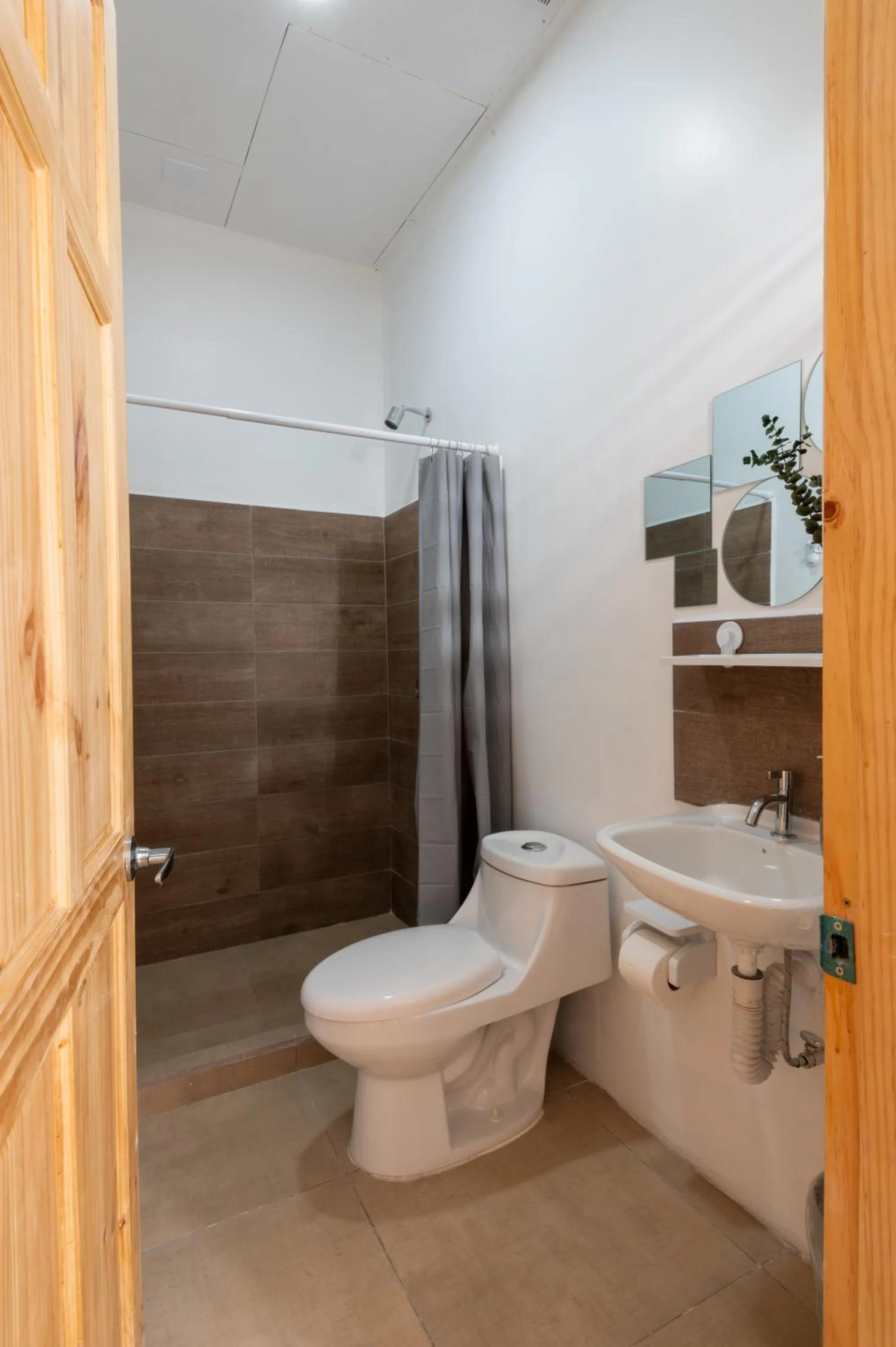 Bathroom in Capital Hostel de Ciudad