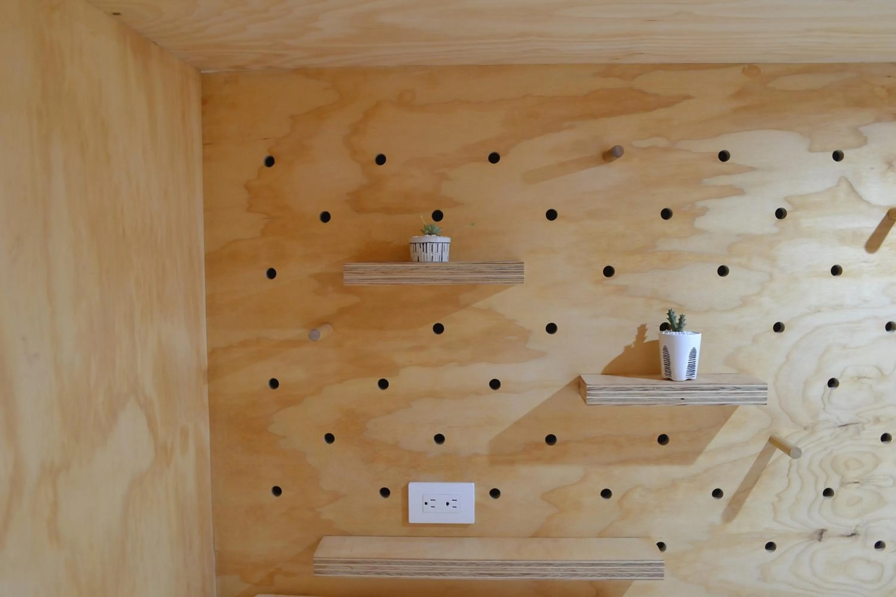 Decorative detail in Capital Hostel de Ciudad