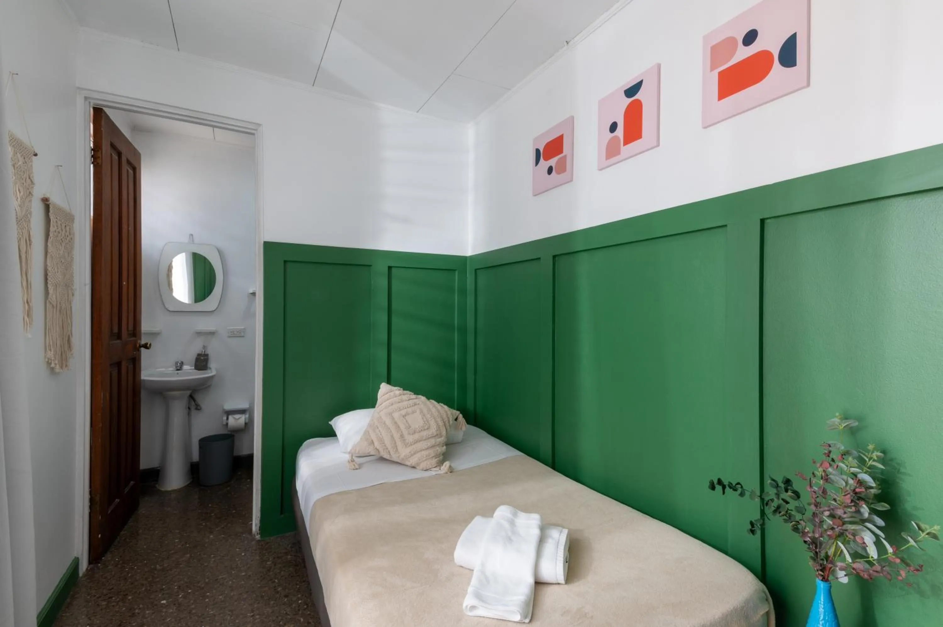 Bedroom, Bed in Capital Hostel de Ciudad