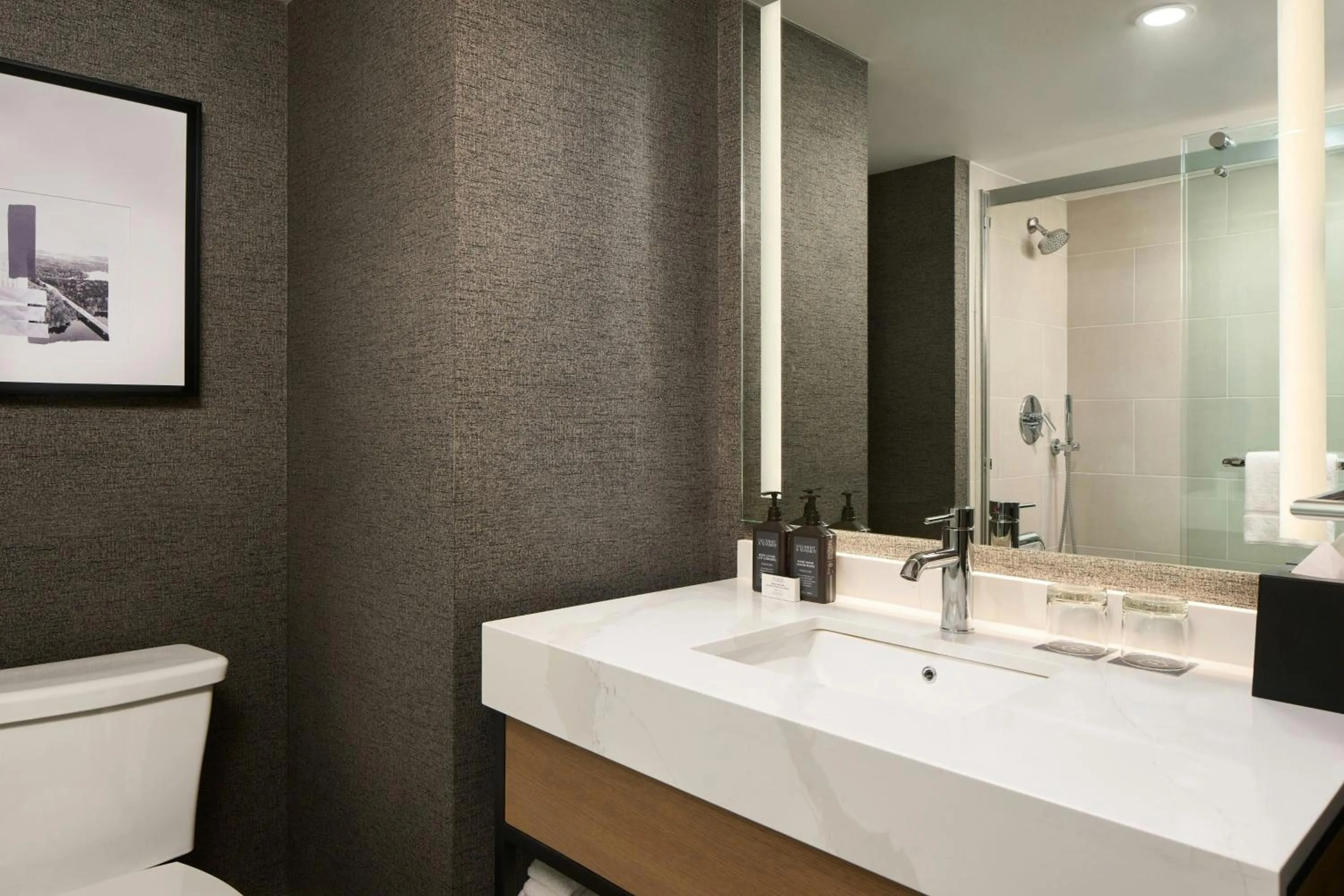 Bathroom in Sheraton Baltimore North