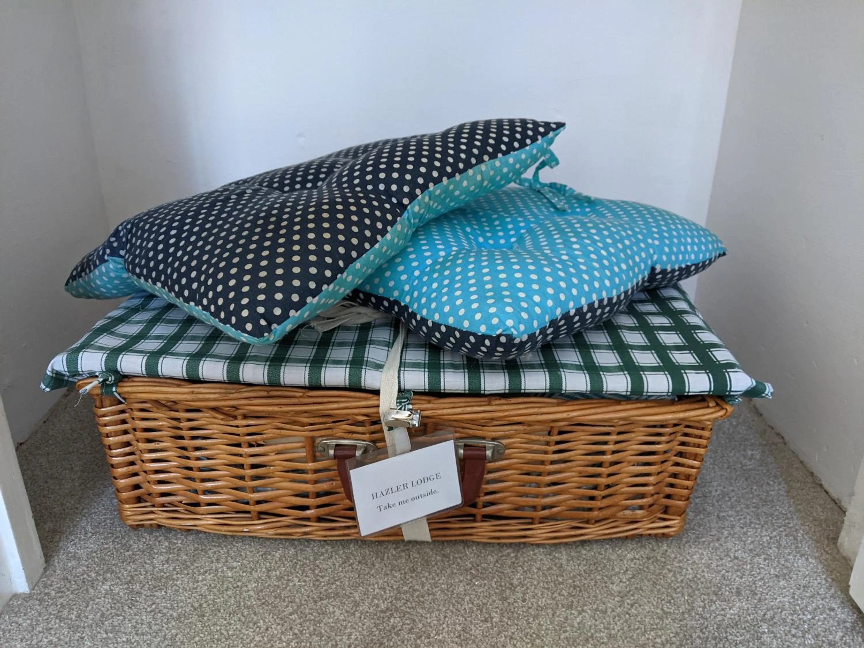 Bed in Hazler Lodge guest house