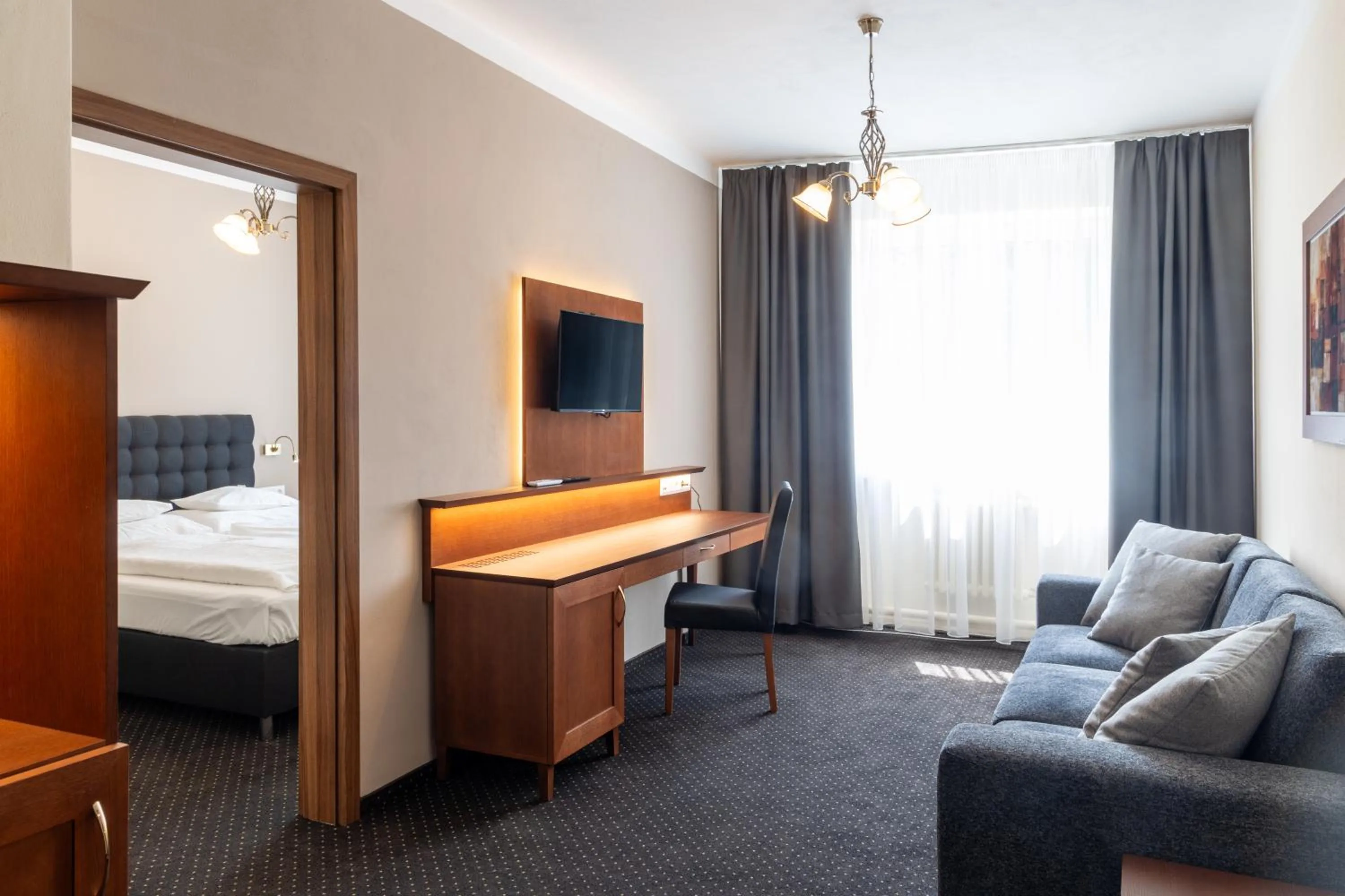 TV and multimedia, Bed in Hotel Polana