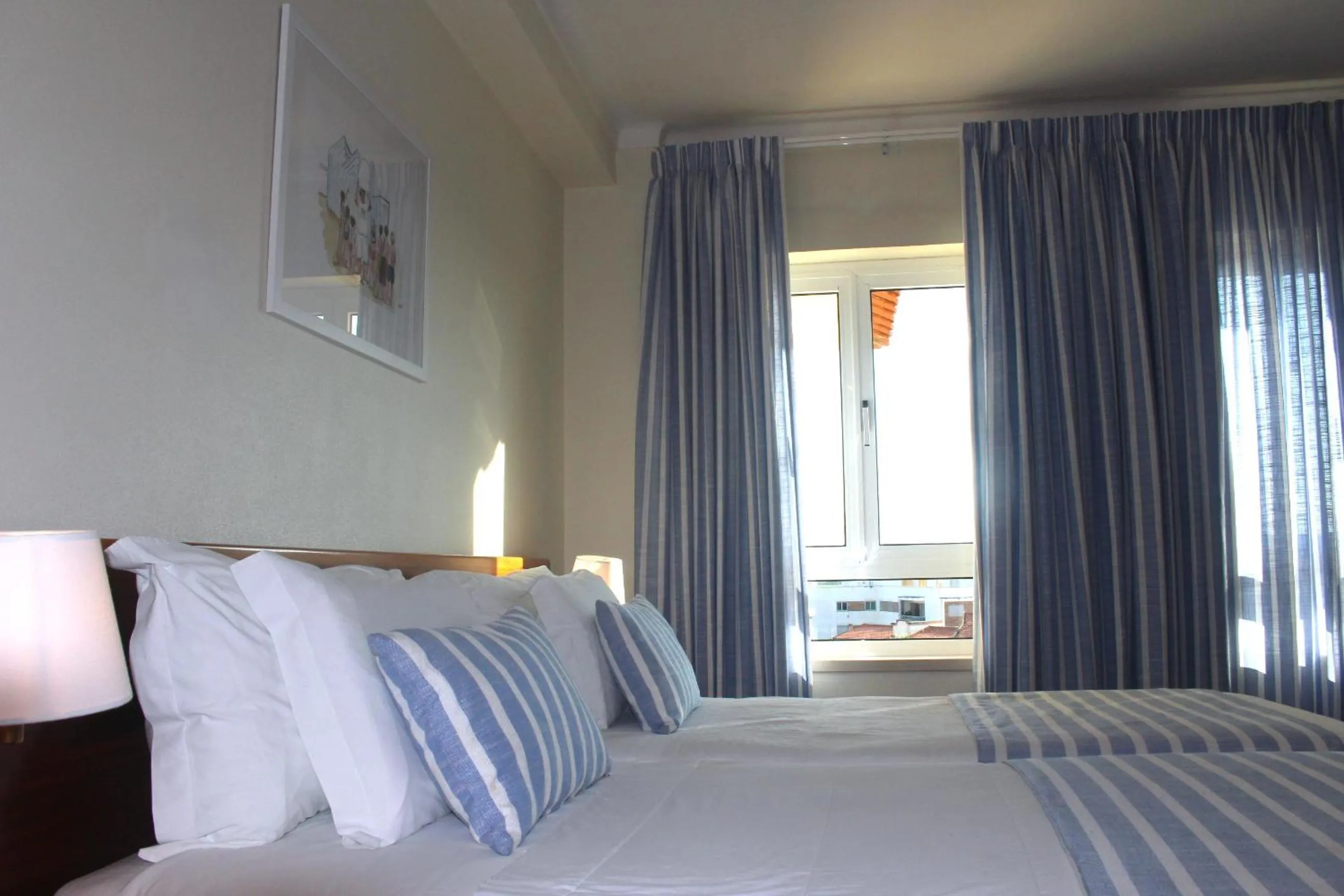 Bed in Hotel Santo Antonio Da Baia