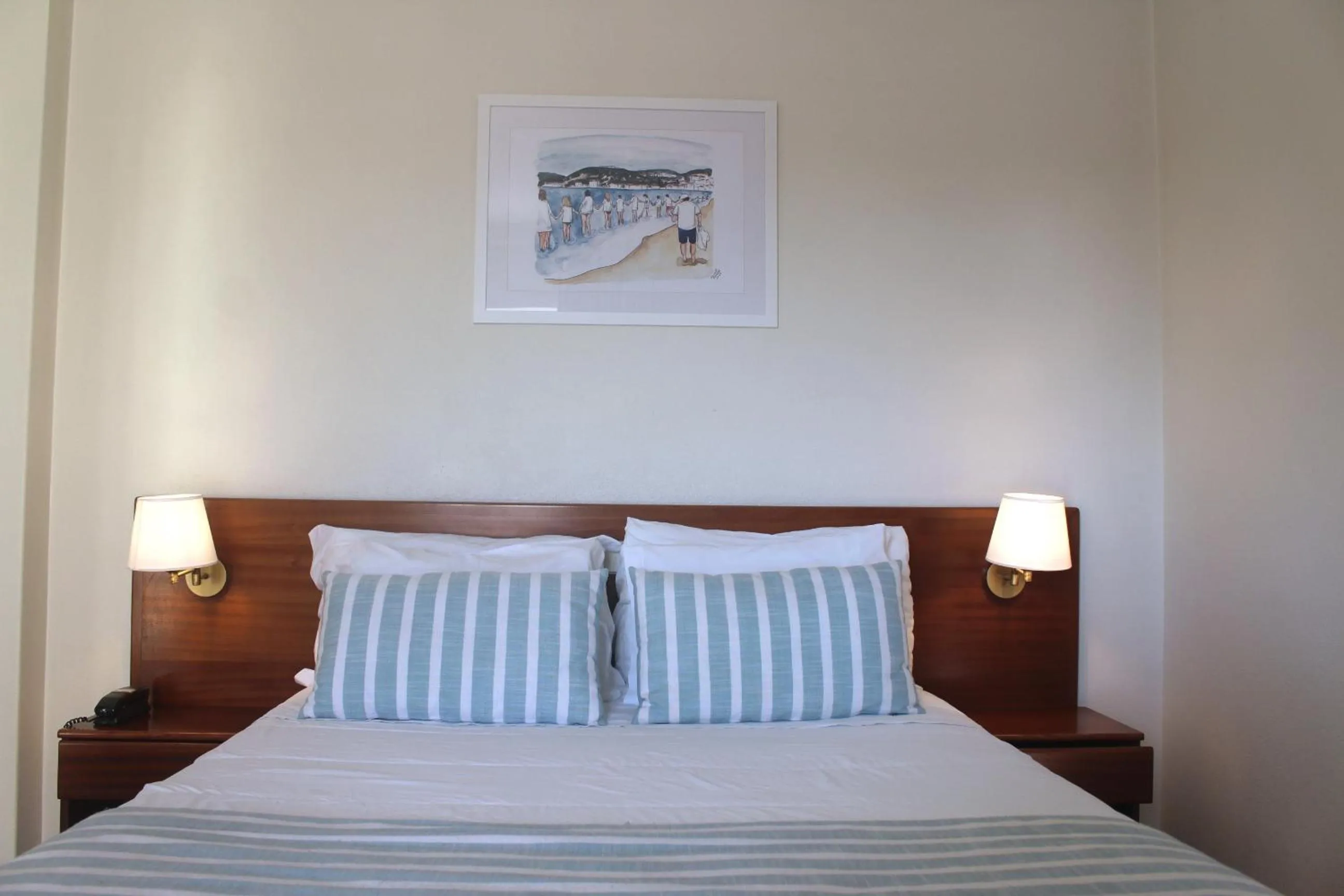 Bed in Hotel Santo Antonio Da Baia