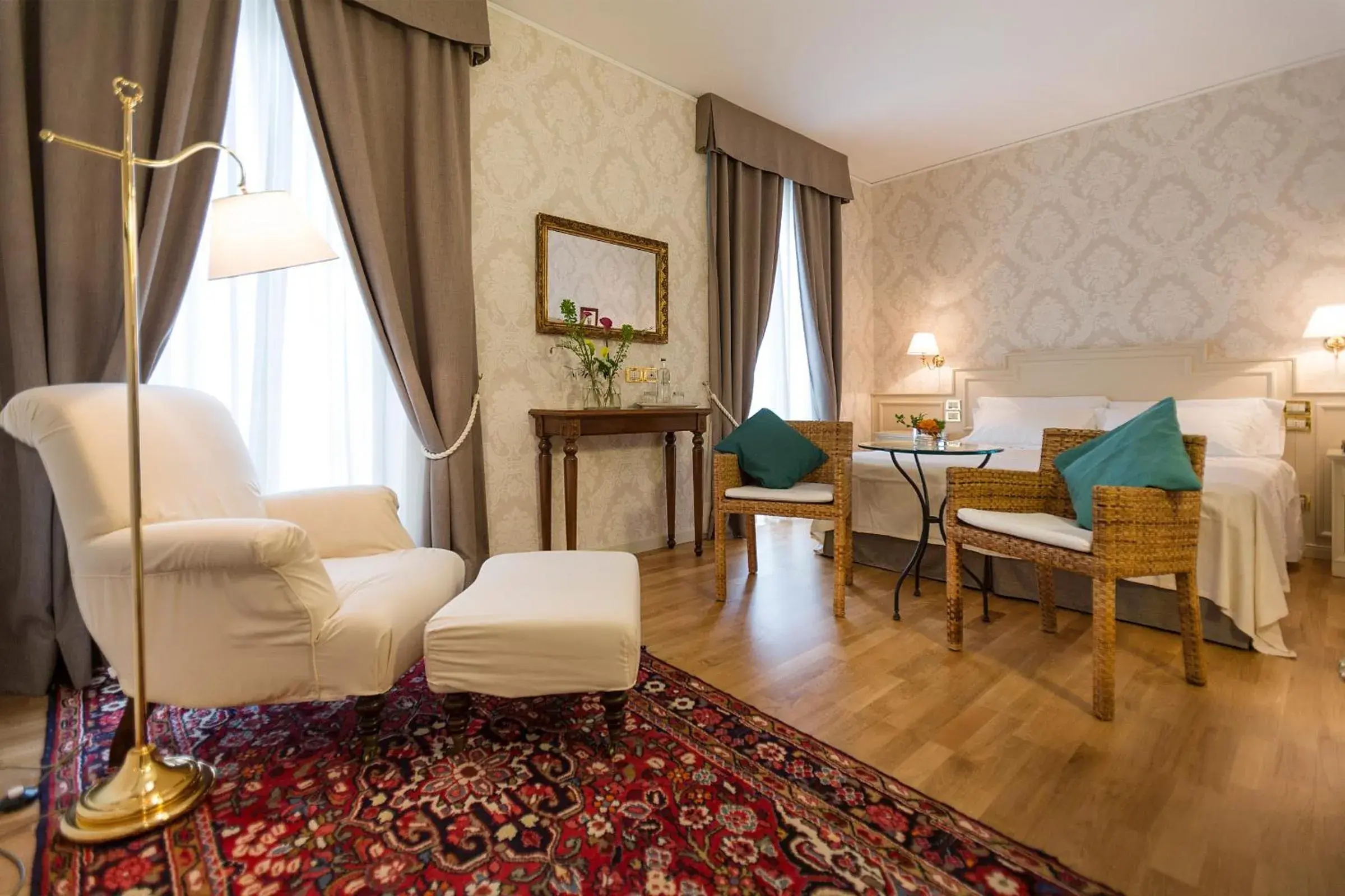 Double Room with Balcony in Regina Adelaide Hotel & SPA Double Room with Balcony in Regina Adelaide Hotel & SPA