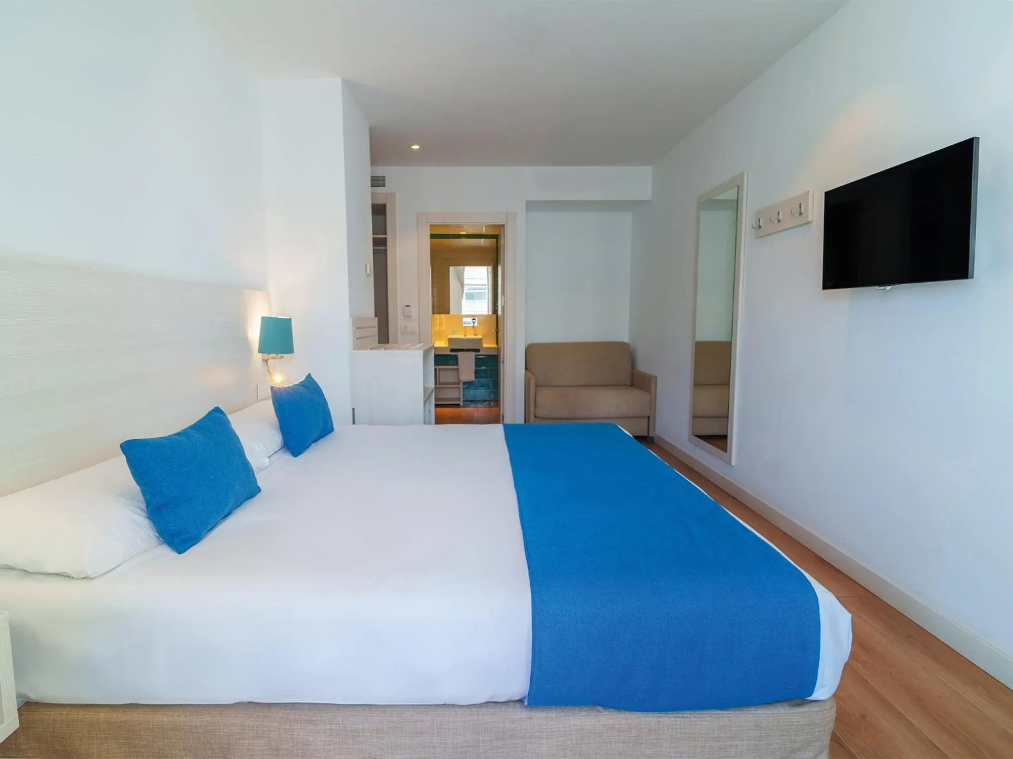 Bed in Spirit Hotel Benalmadena Beach