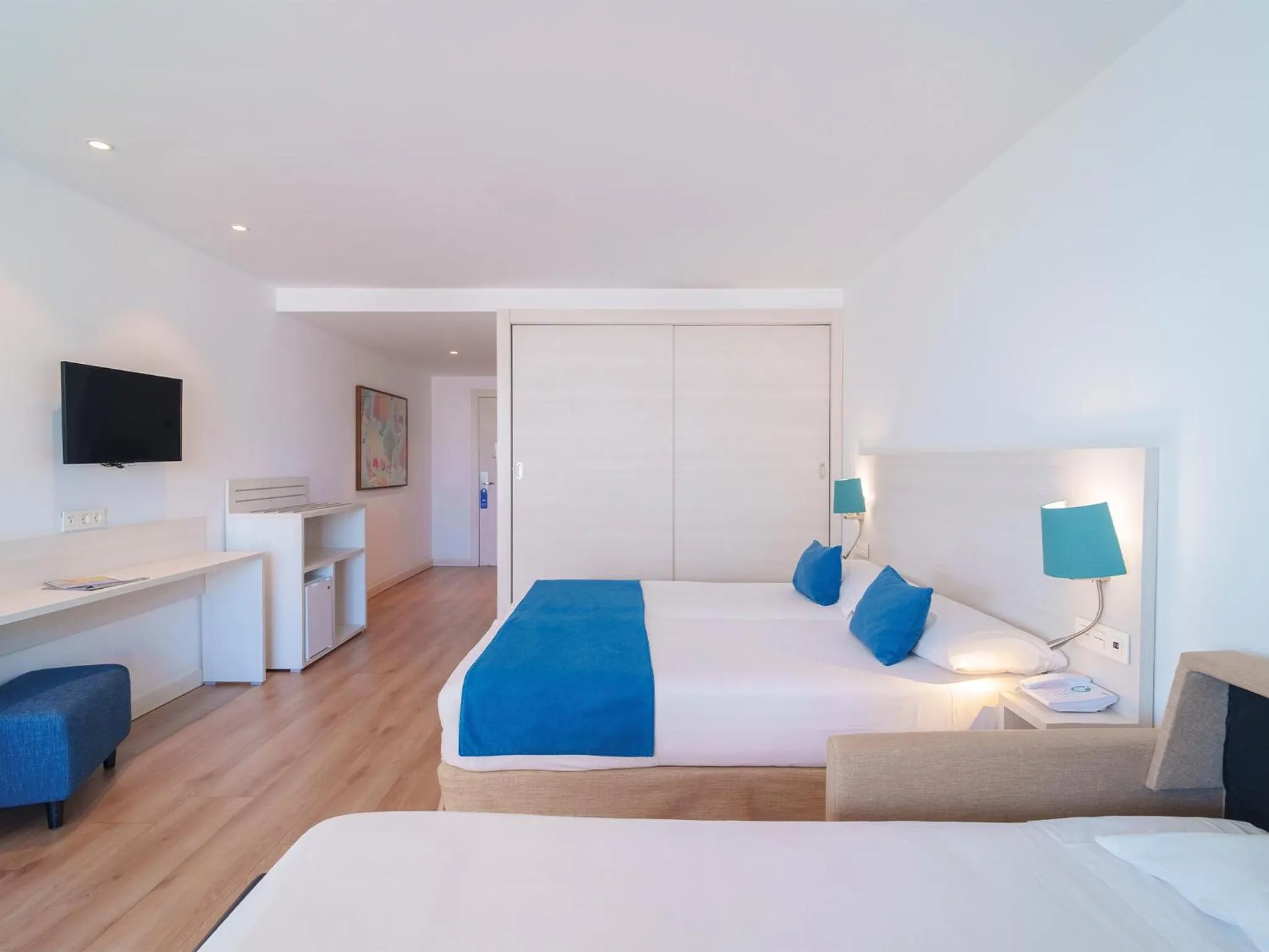 Bed in Spirit Hotel Benalmadena Beach