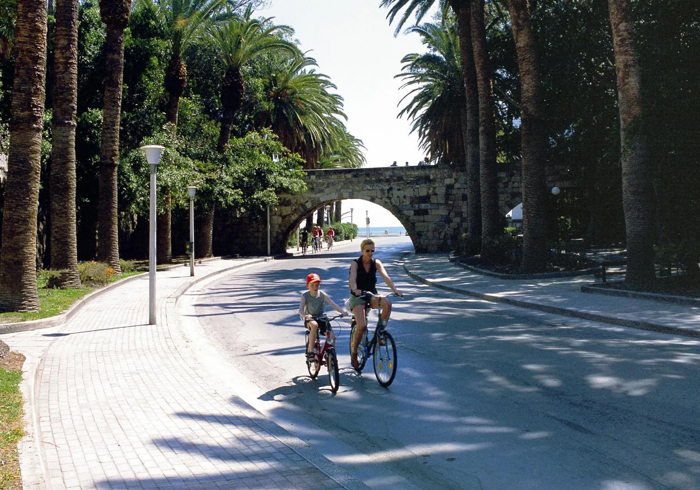 People in Cosmopolitan Hotel