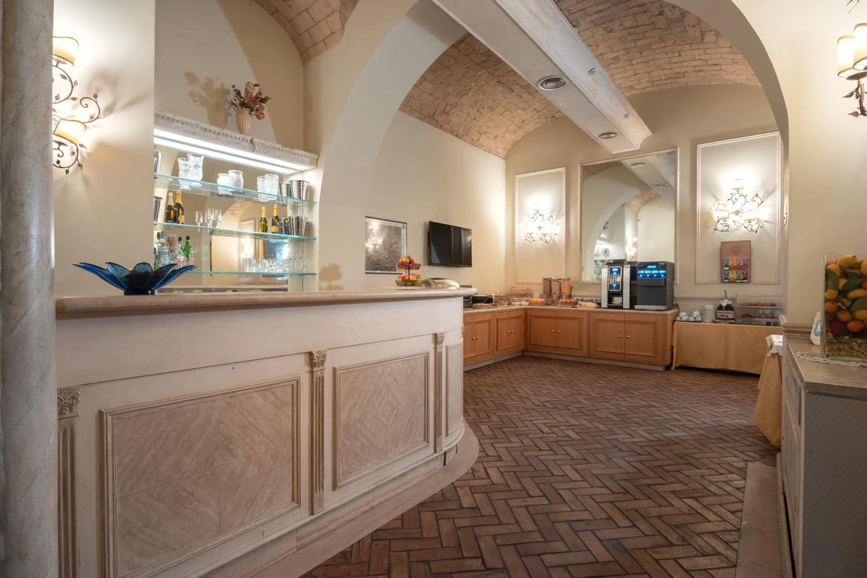 Lounge or bar in Hotel Flavia