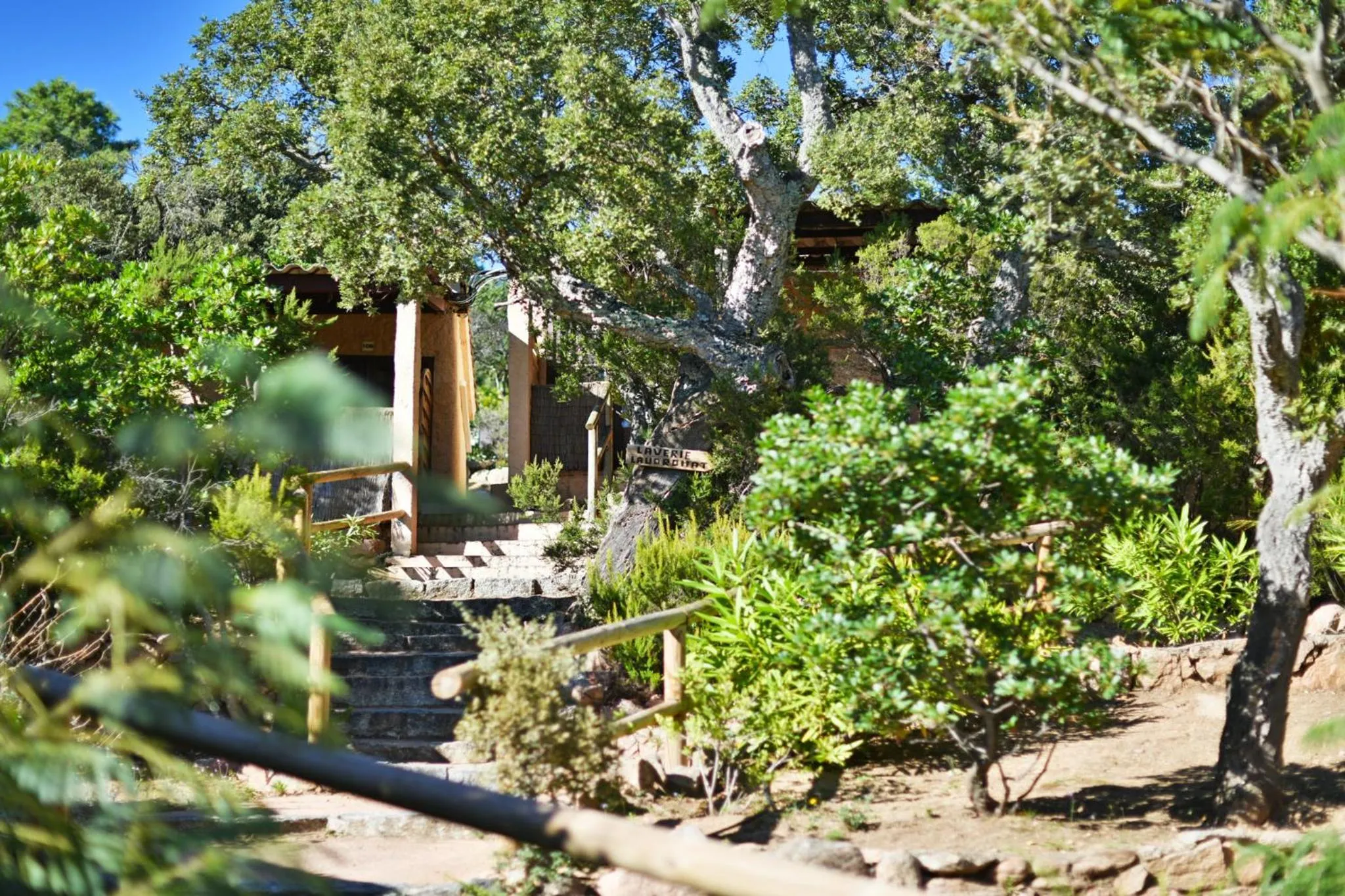 Garden in Bungalows Du Maquis