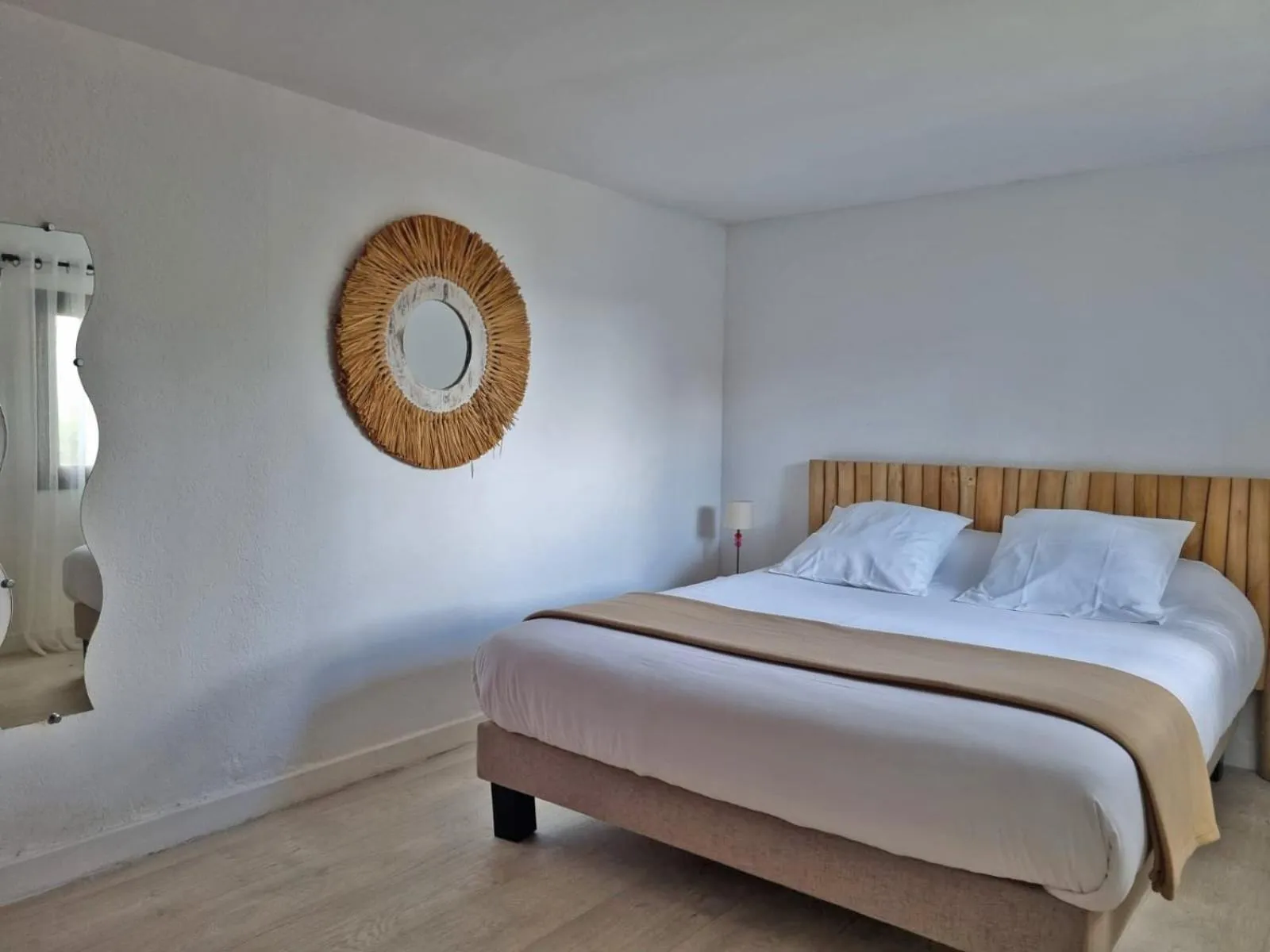 Bedroom, Bed in Bungalows Du Maquis