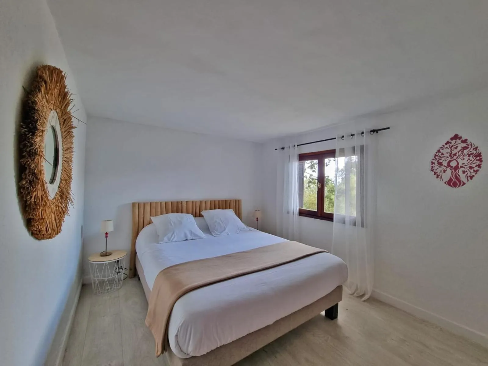 Bed in Bungalows Du Maquis