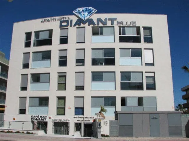Facade/entrance in Aparthotel Diamant Blue