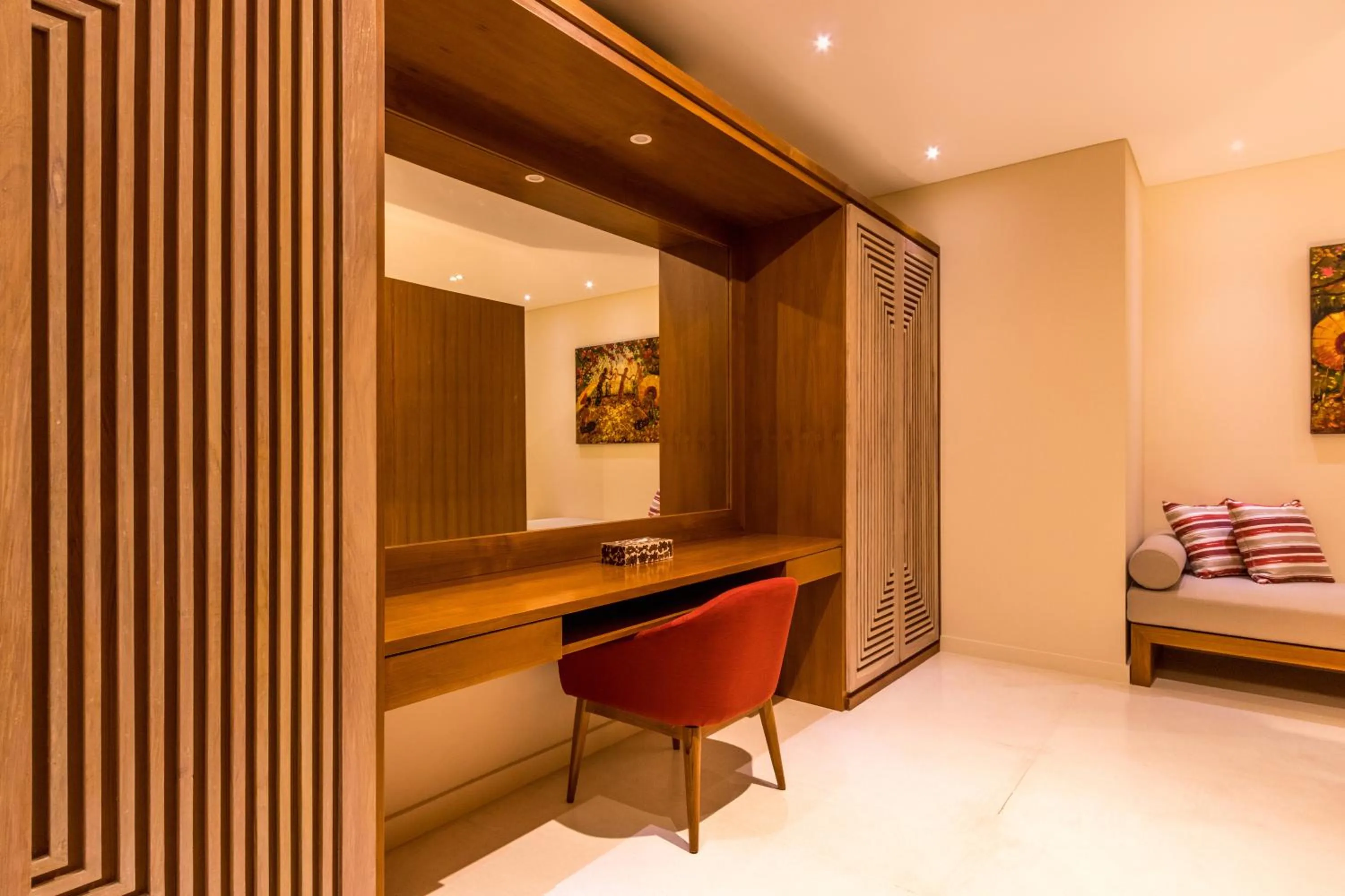 Bedroom, Bed in Villa Seriska Jimbaran