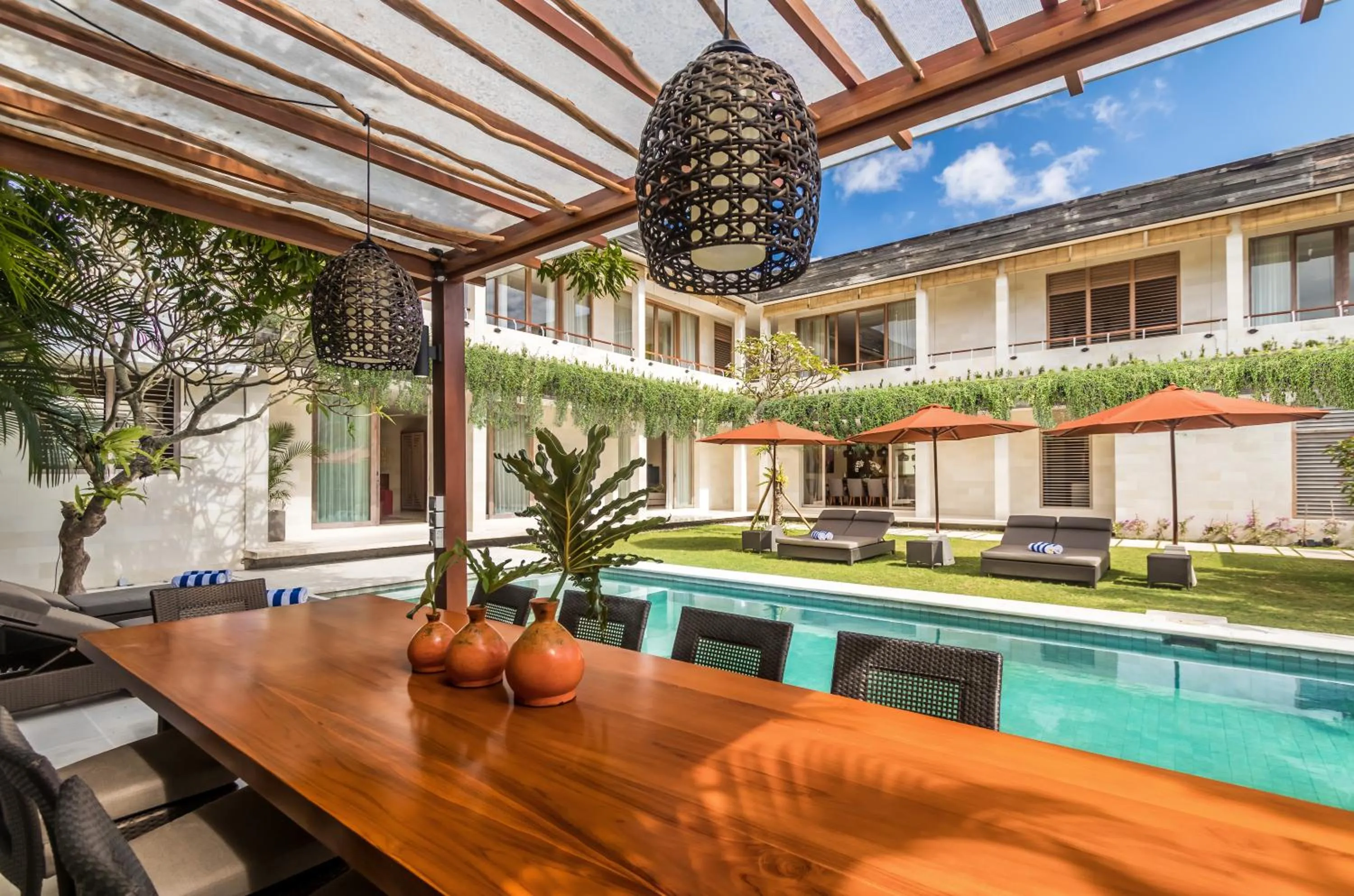 Property building in Villa Seriska Jimbaran