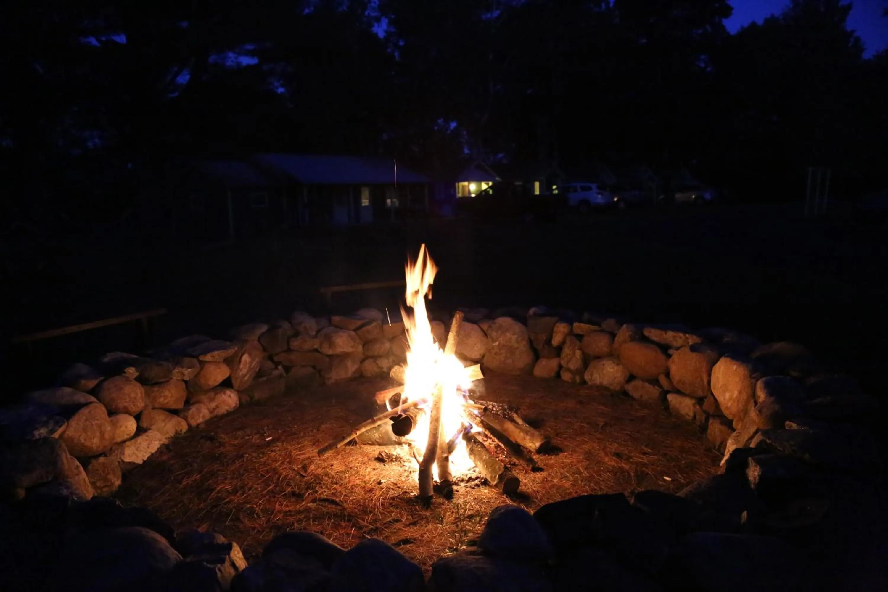 View (from property/room) in Rowe's Adirondack Cabins of Schroon Lake