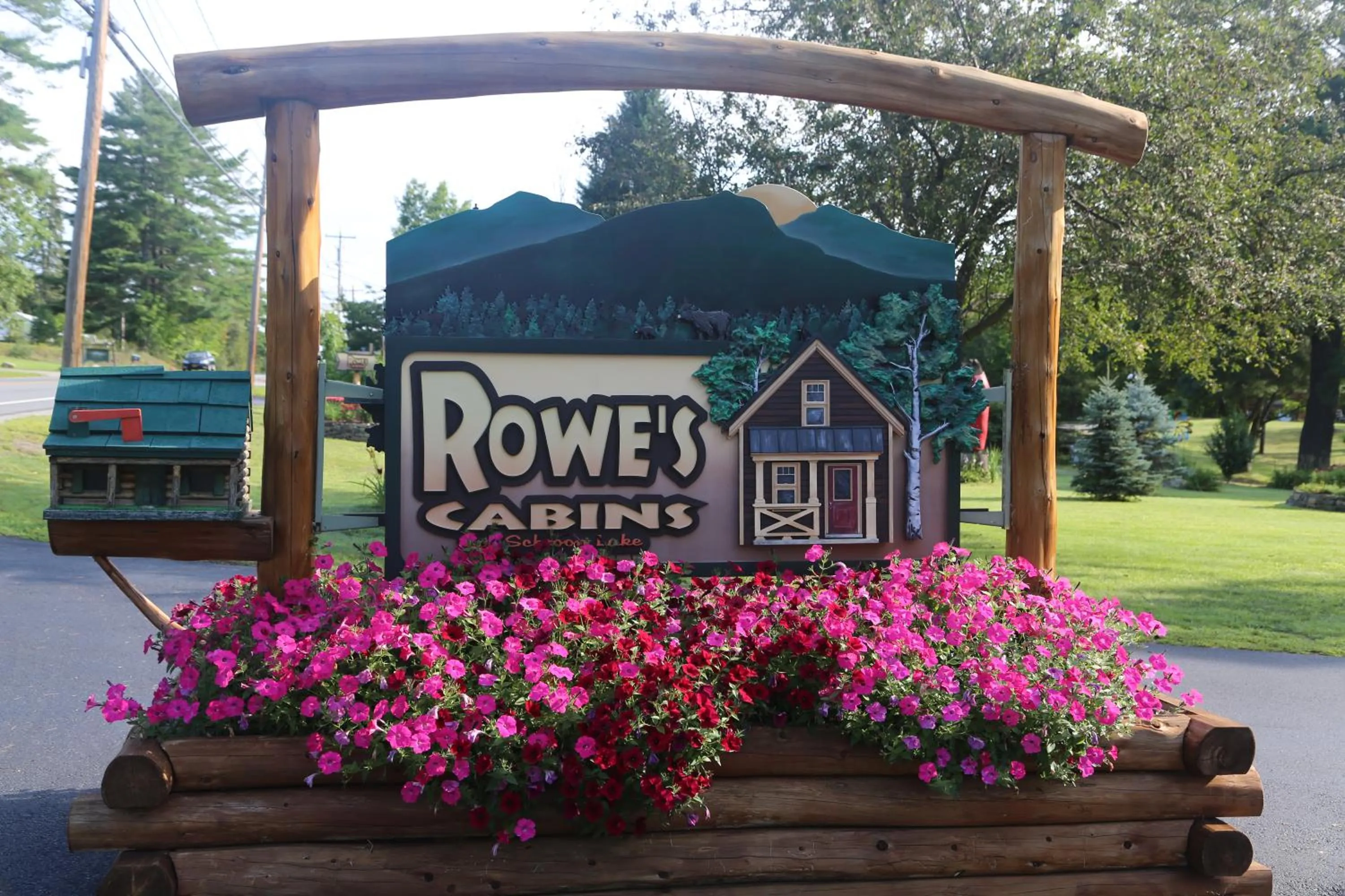 Spring in Rowe's Adirondack Cabins of Schroon Lake