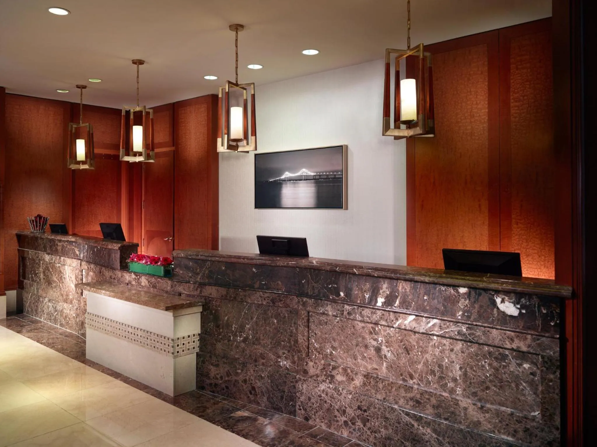 Lobby or reception in Omni Providence