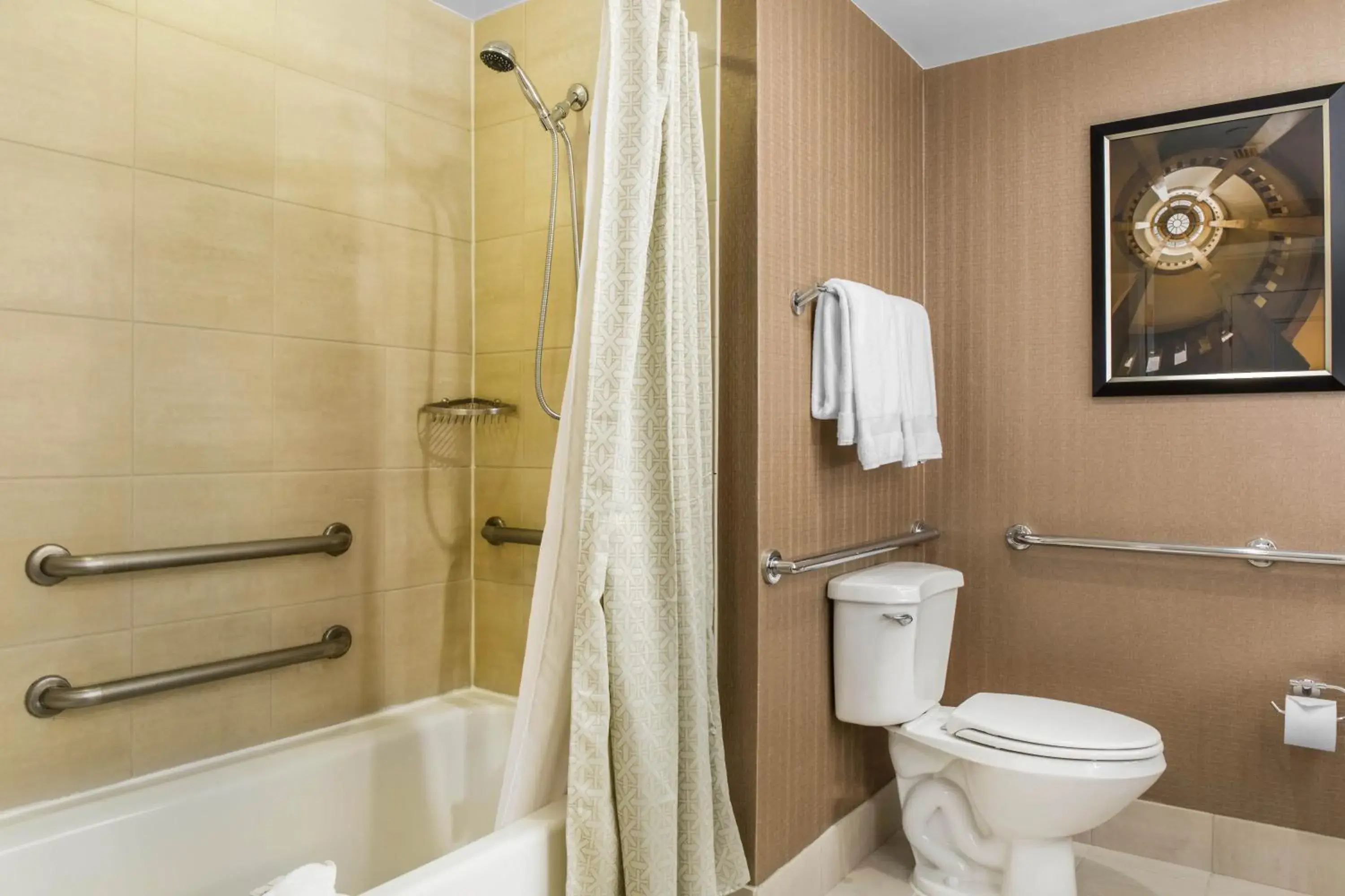ADA Premier Room with Roll in Shower 1 King Bed in Omni Providence ADA Premier Room with Roll in Shower 1 King Bed in Omni Providence