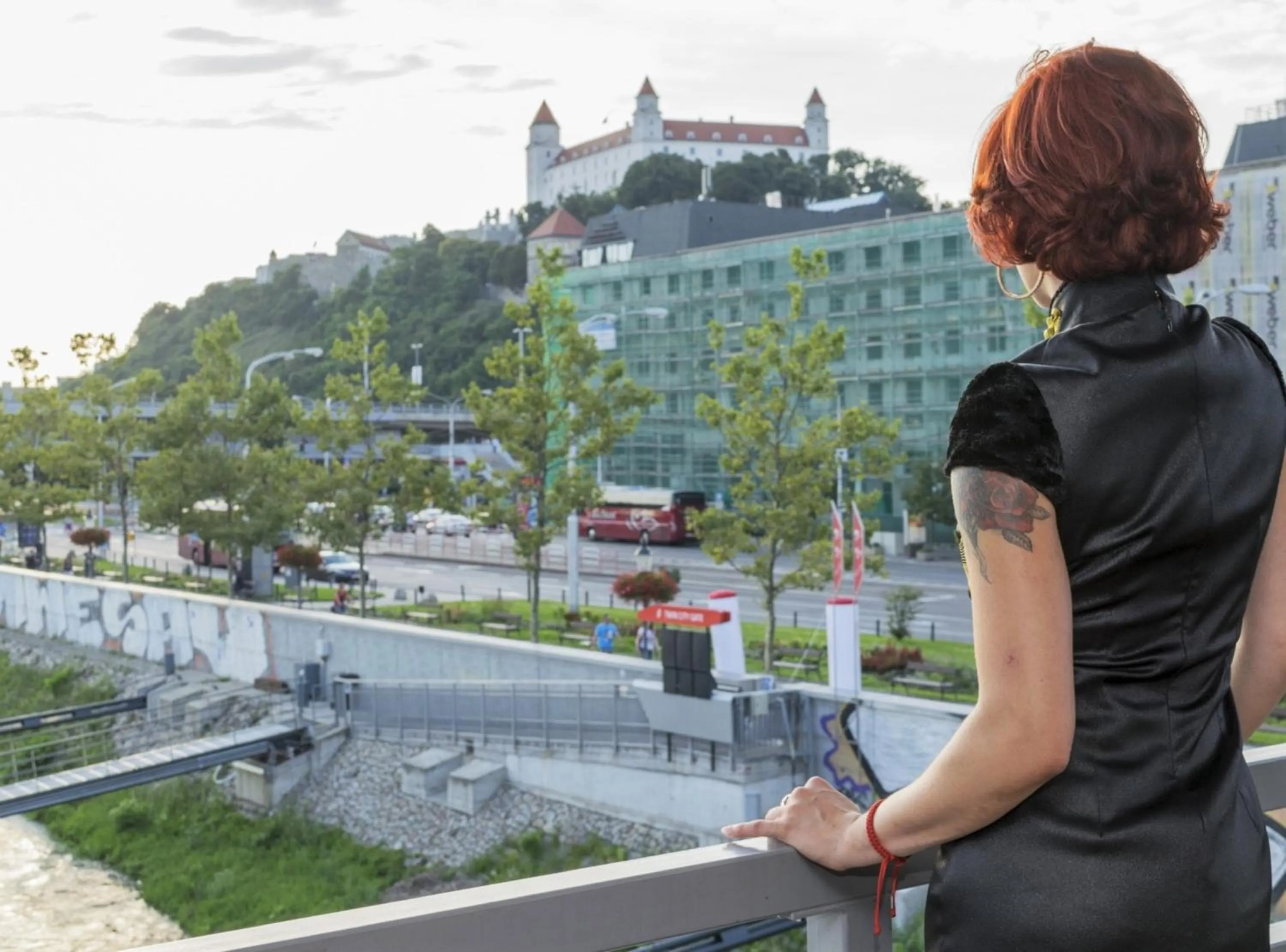 City view in Botel Gracia