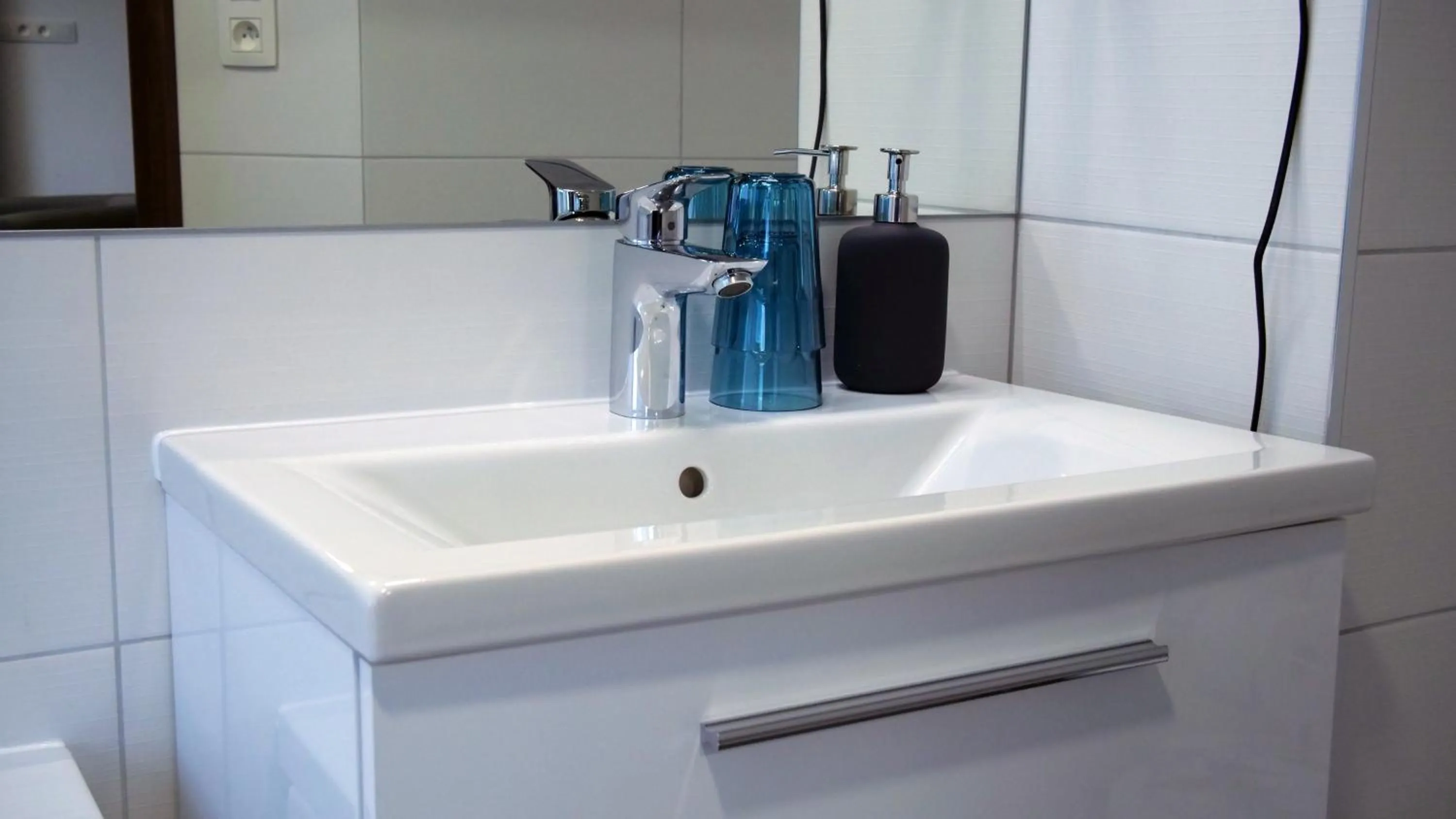 Bathroom in Botel Gracia