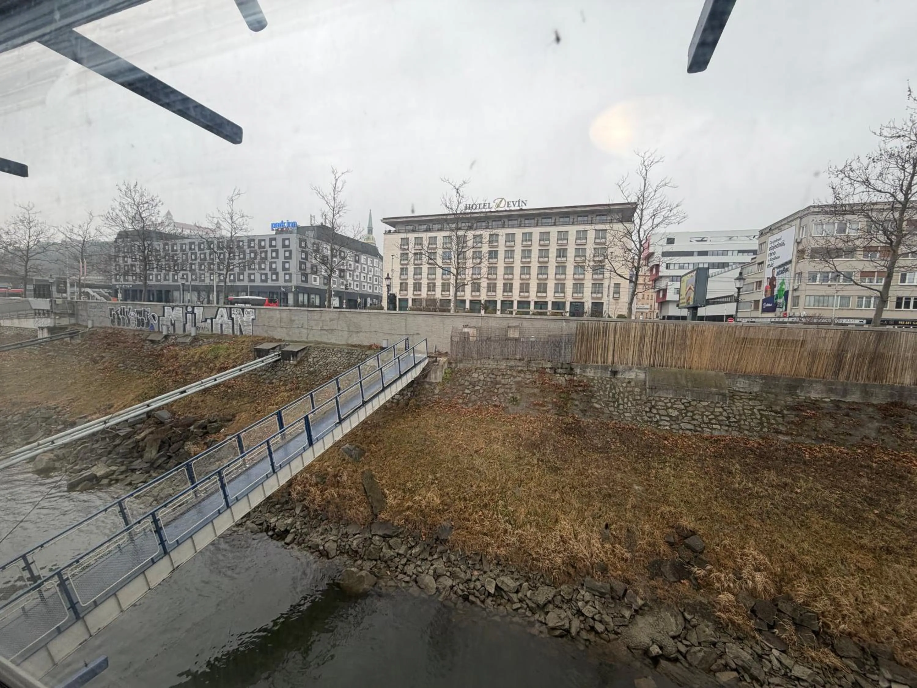 City view in Botel Gracia