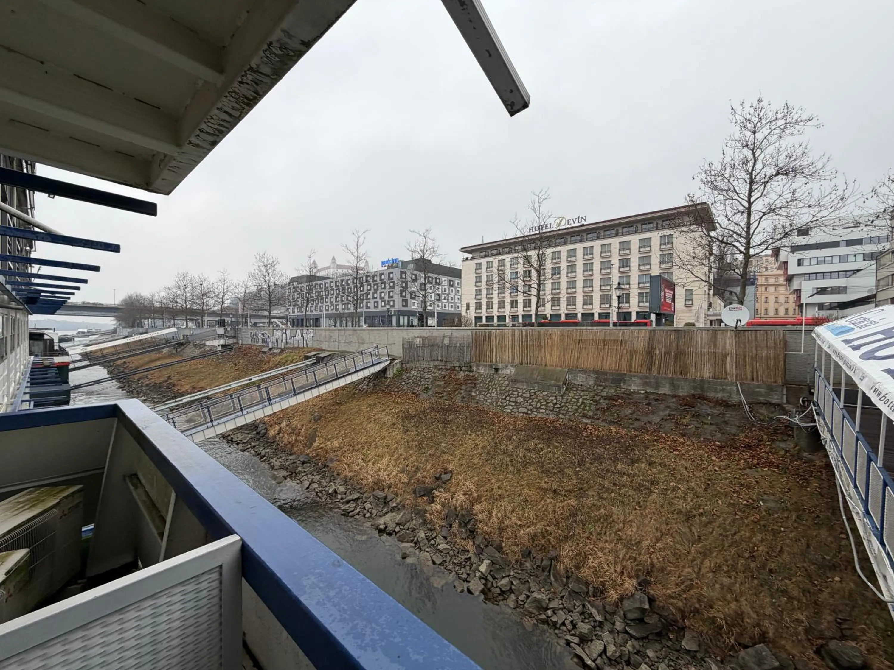 City view in Botel Gracia