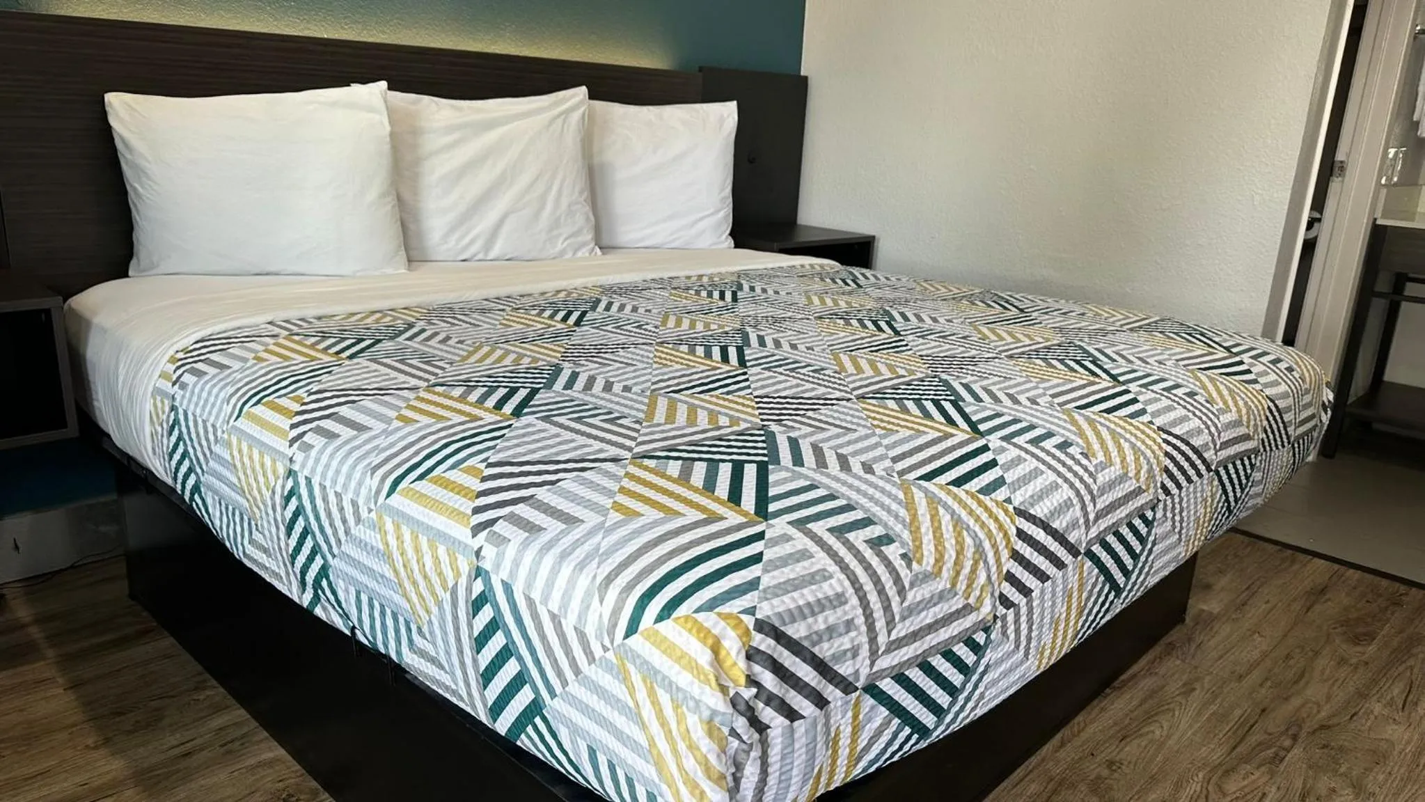 Bed in Studio 6 Suites San Ysidro CA San Diego South Bay