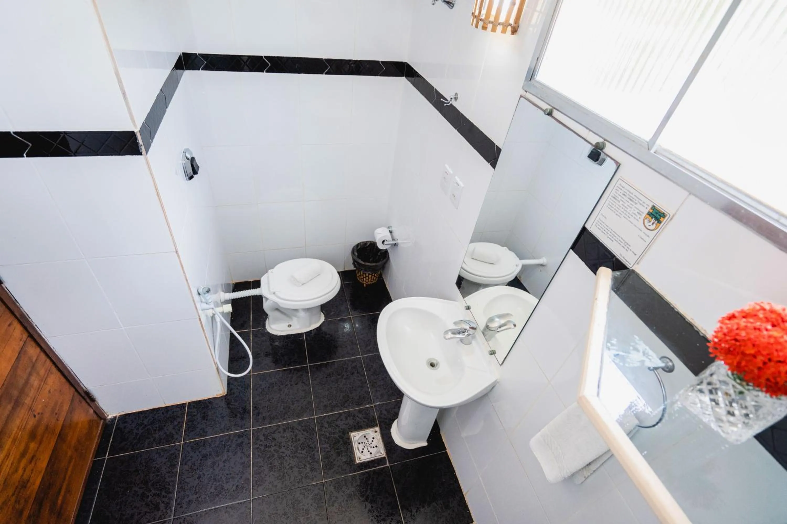 Bathroom in Pousada Bicho Preguiça