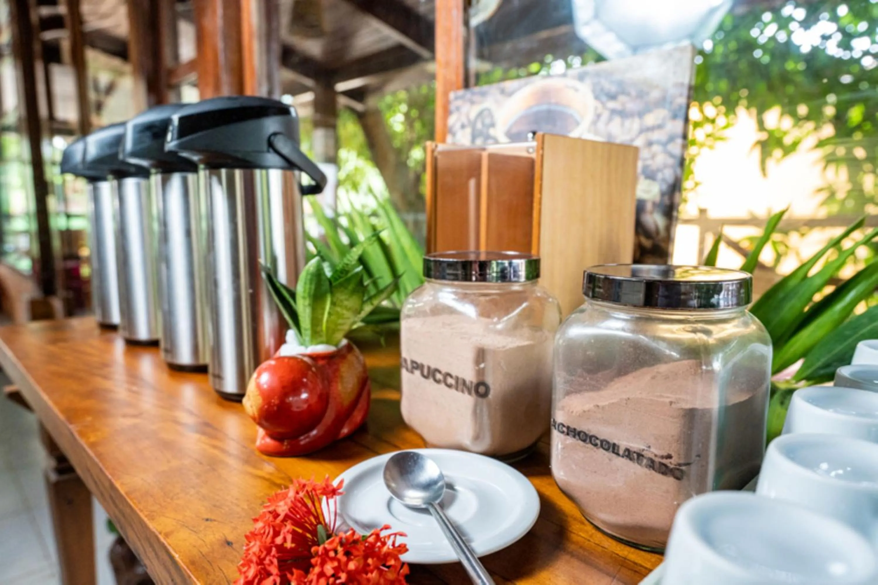 Breakfast in Pousada Bicho Preguiça