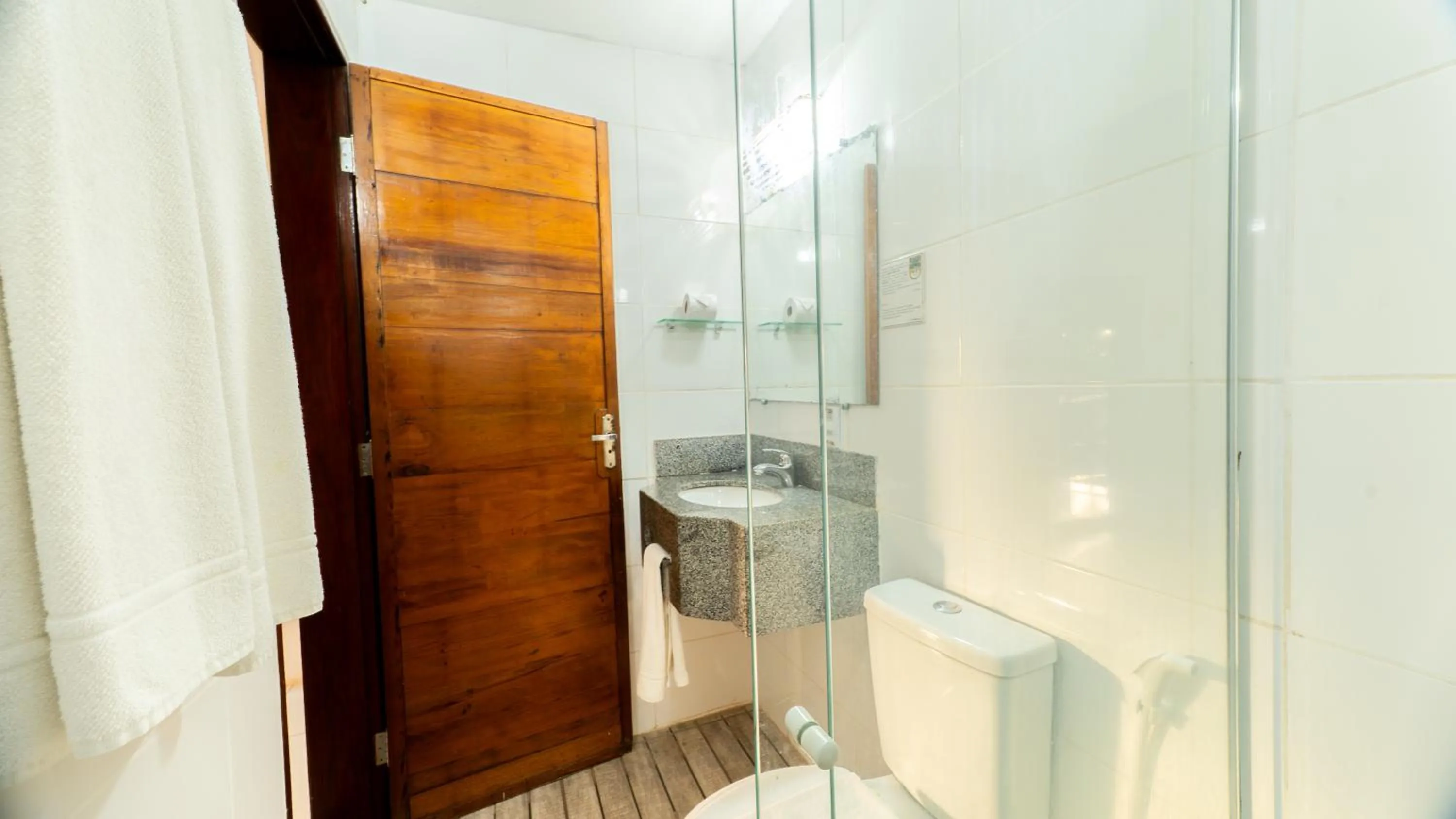 Bathroom in Pousada Bicho Preguiça