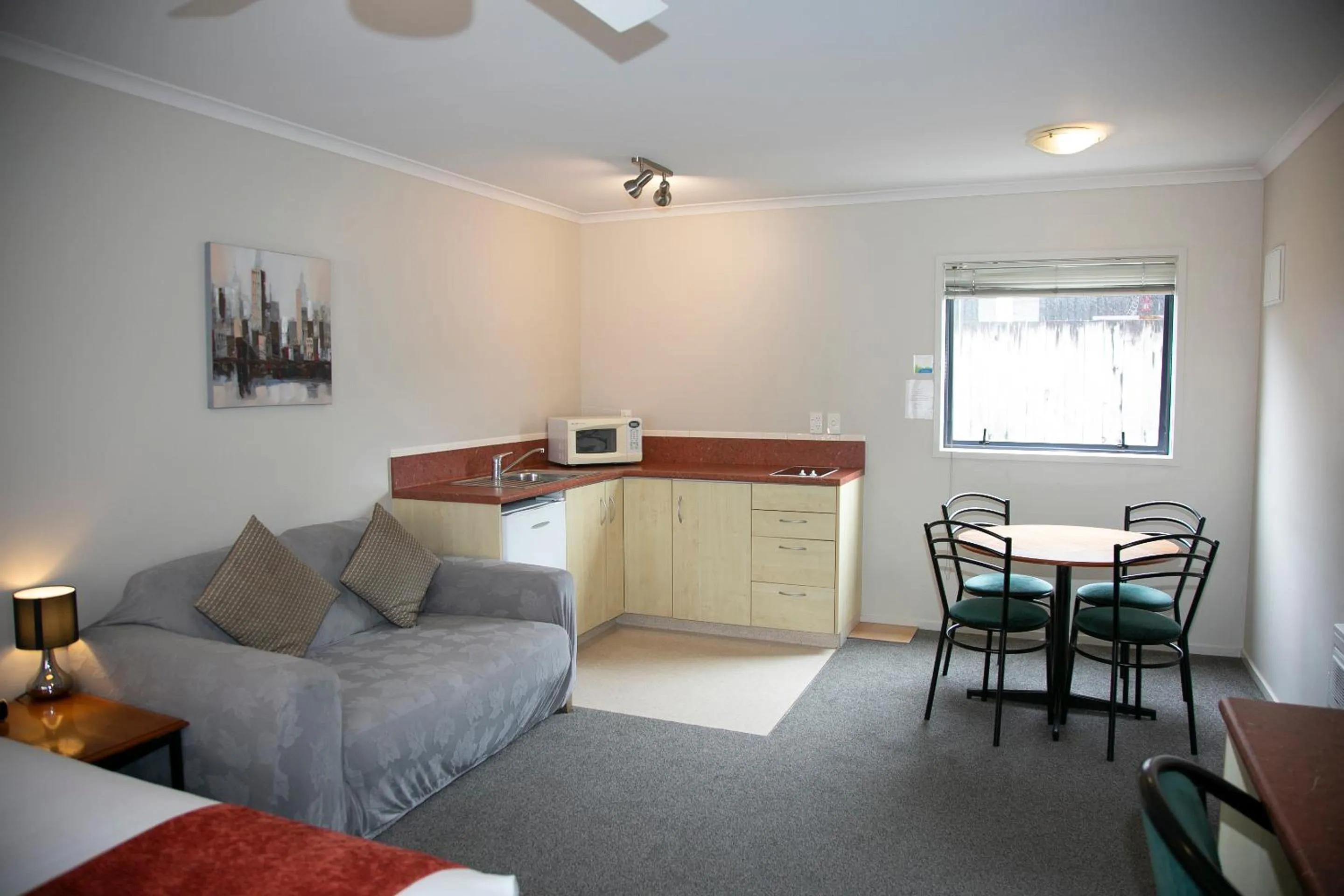 Living room in Bella Vista Motel Hamilton