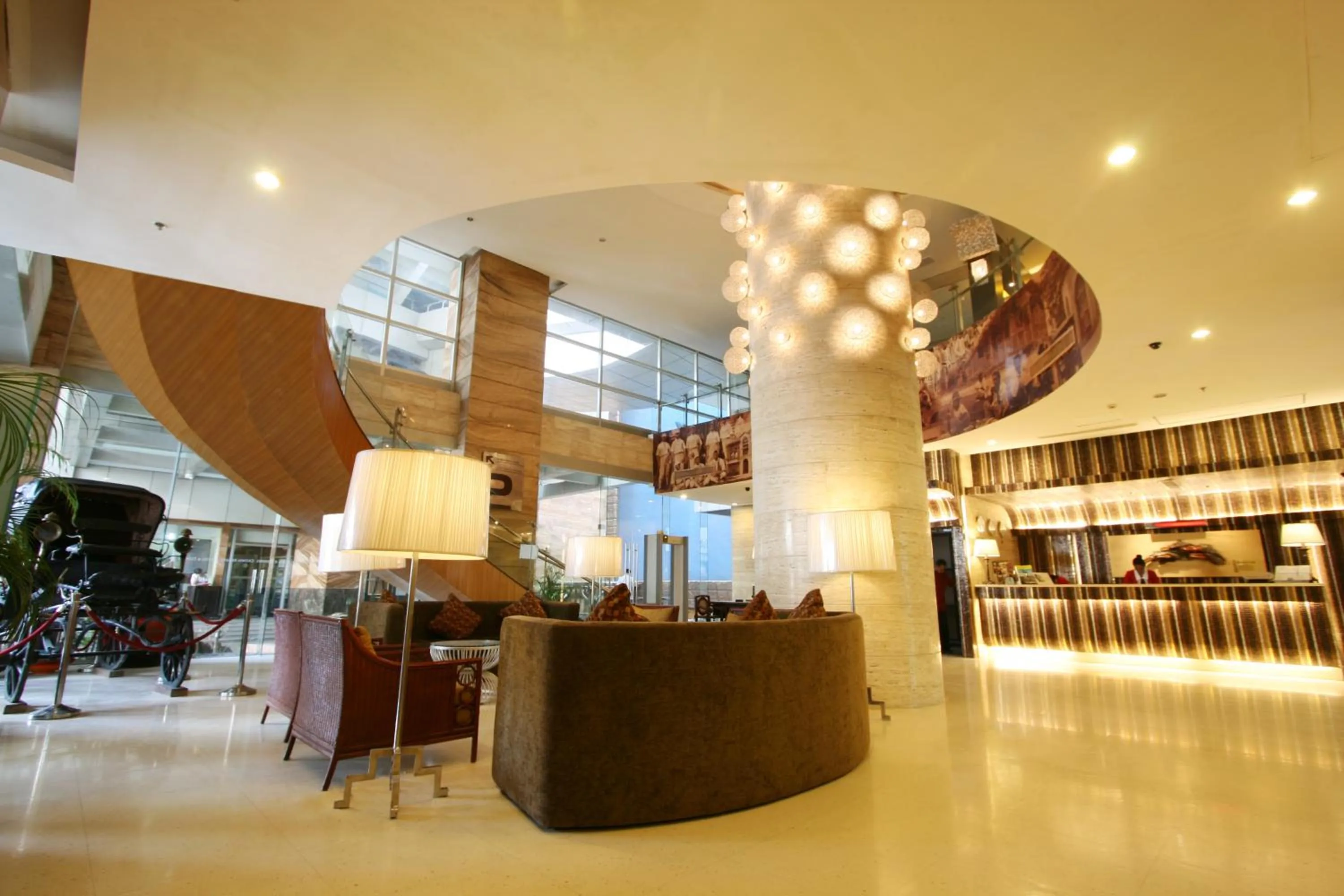 Lobby or reception in Crown Regency Hotel & Towers