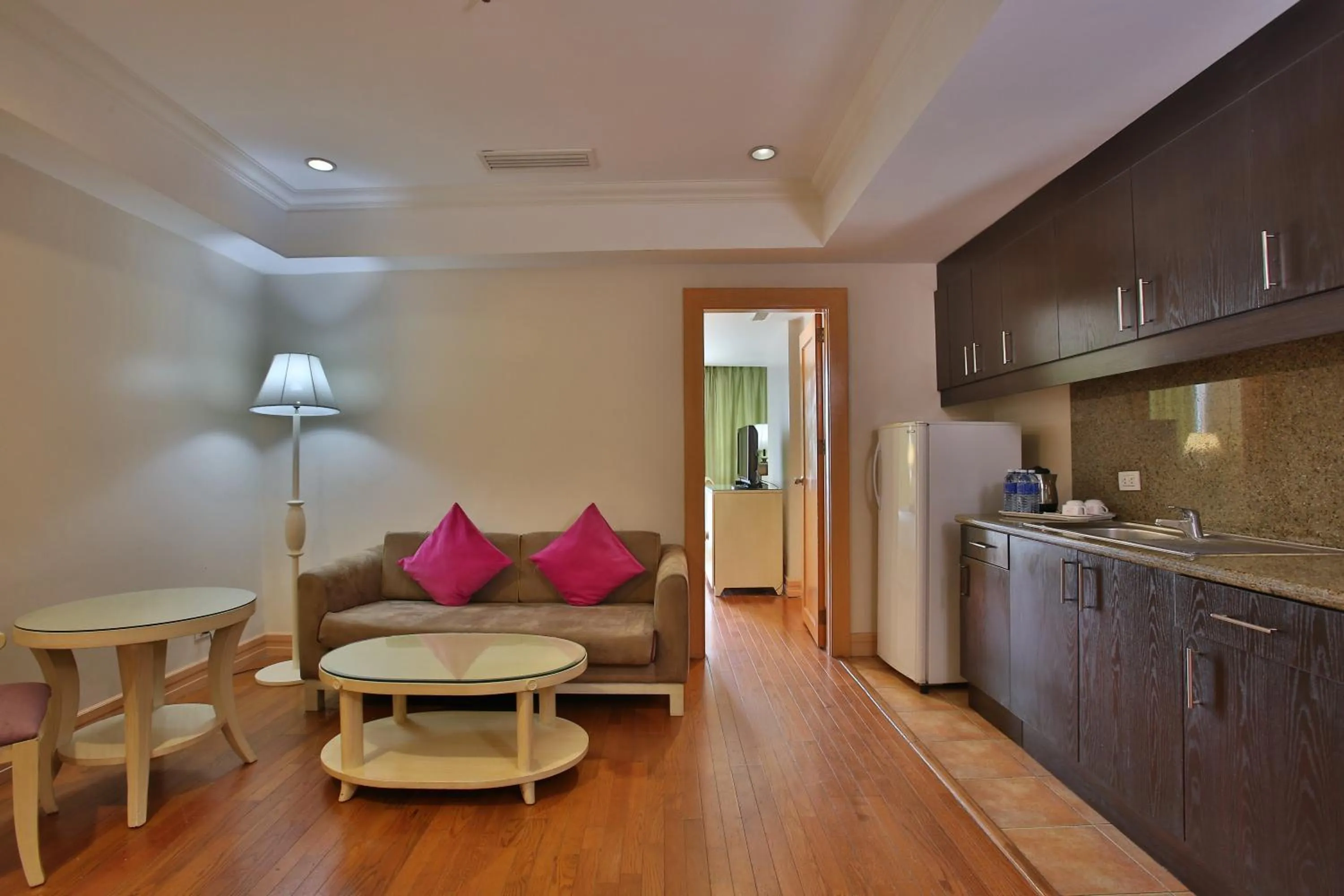 Kitchen or kitchenette in Crown Regency Hotel & Towers