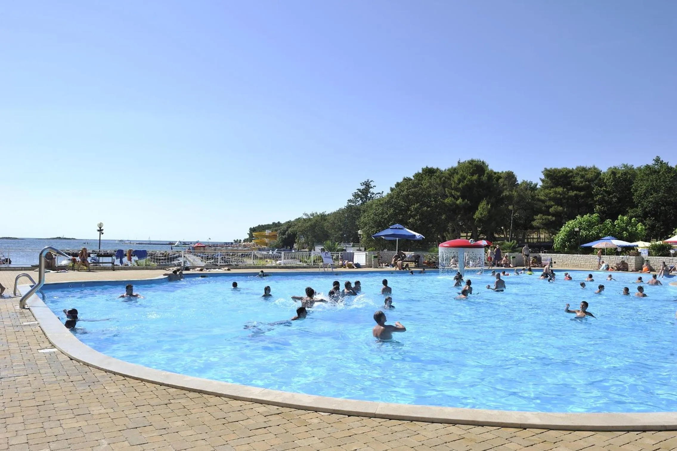 Swimming pool in Mobile Homes Comfort ELBA Zelena Laguna