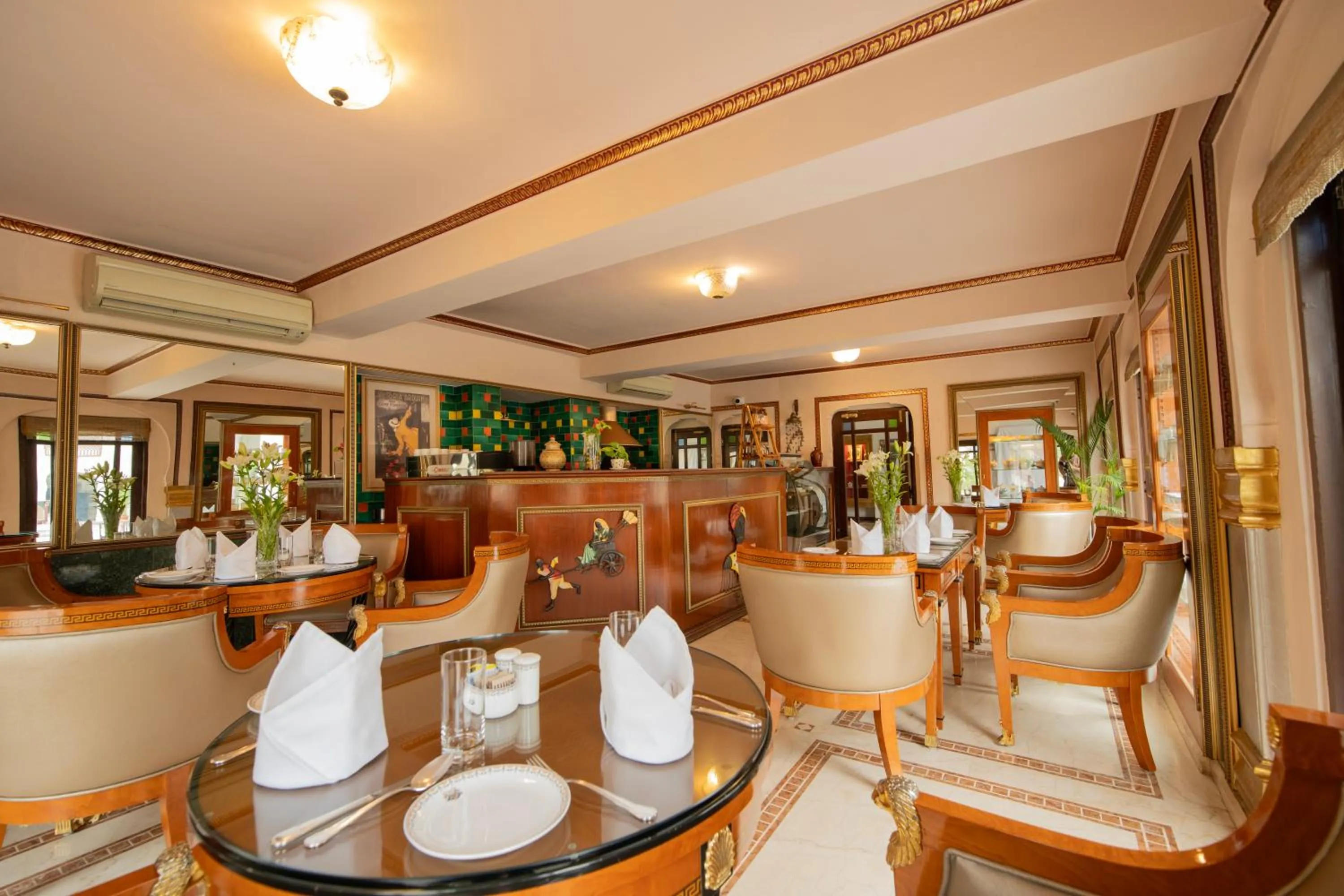 Restaurant/places to eat in The Raj Palace (Small Luxury Hotels of the World)