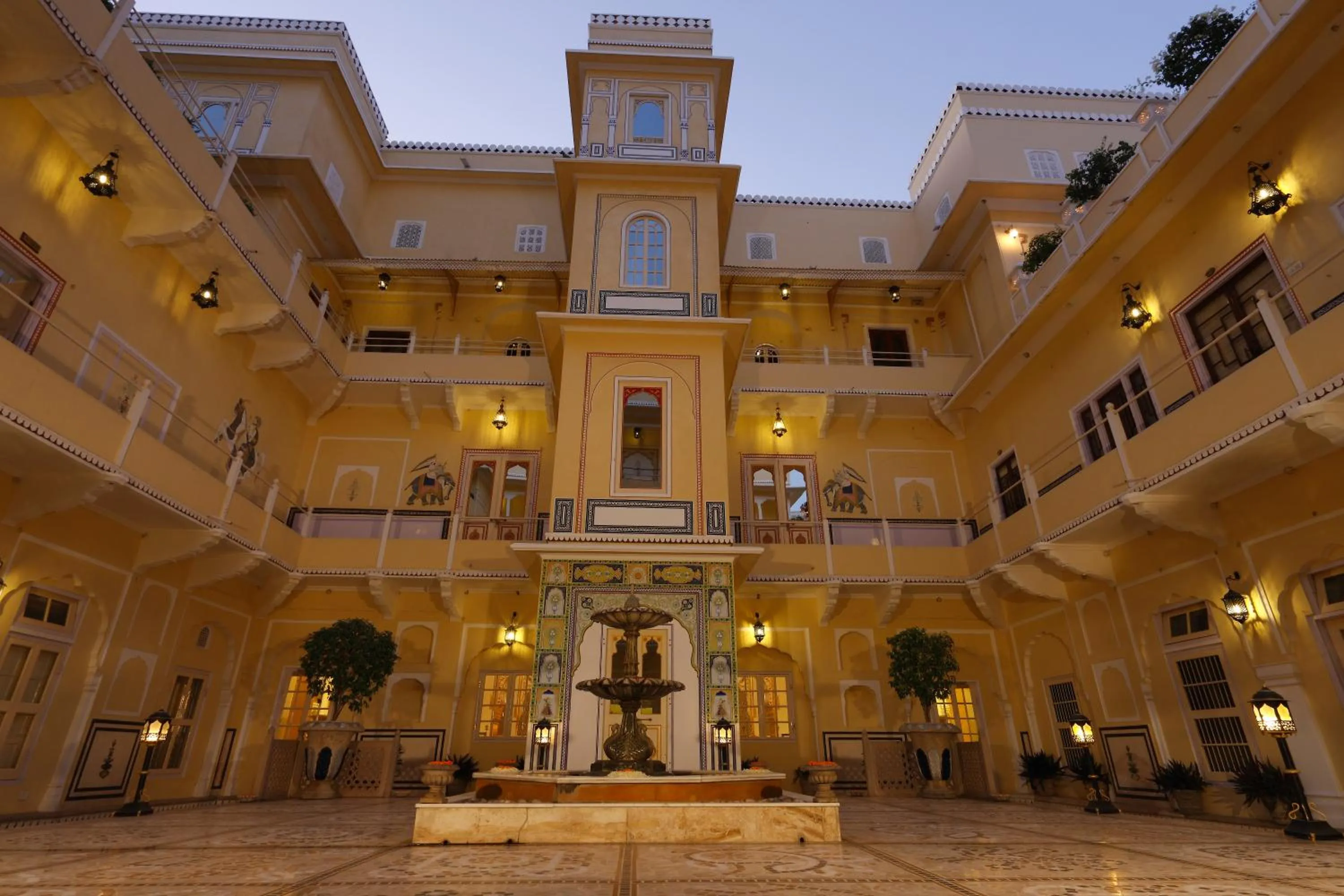 View (from property/room) in The Raj Palace (Small Luxury Hotels of the World)