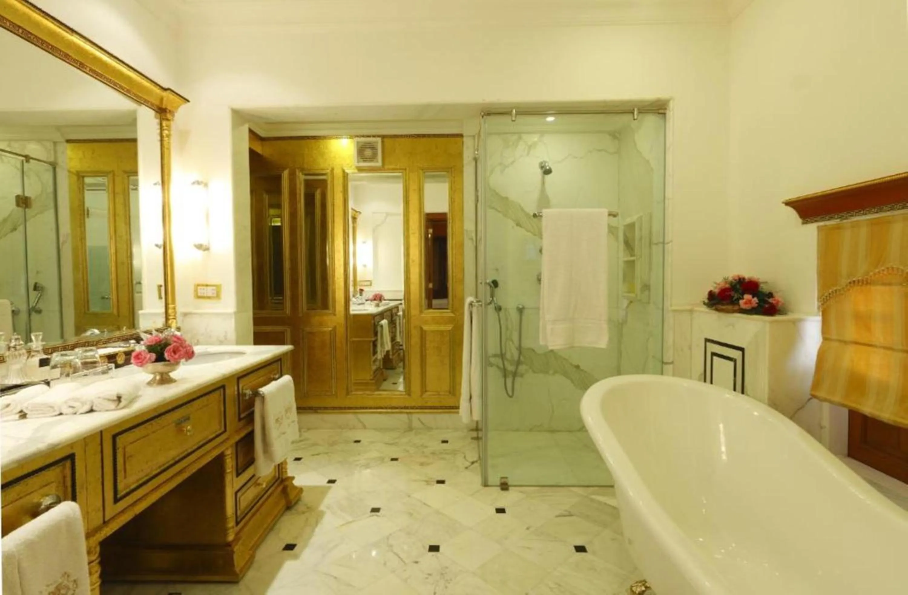 Bathroom in The Raj Palace (Small Luxury Hotels of the World)