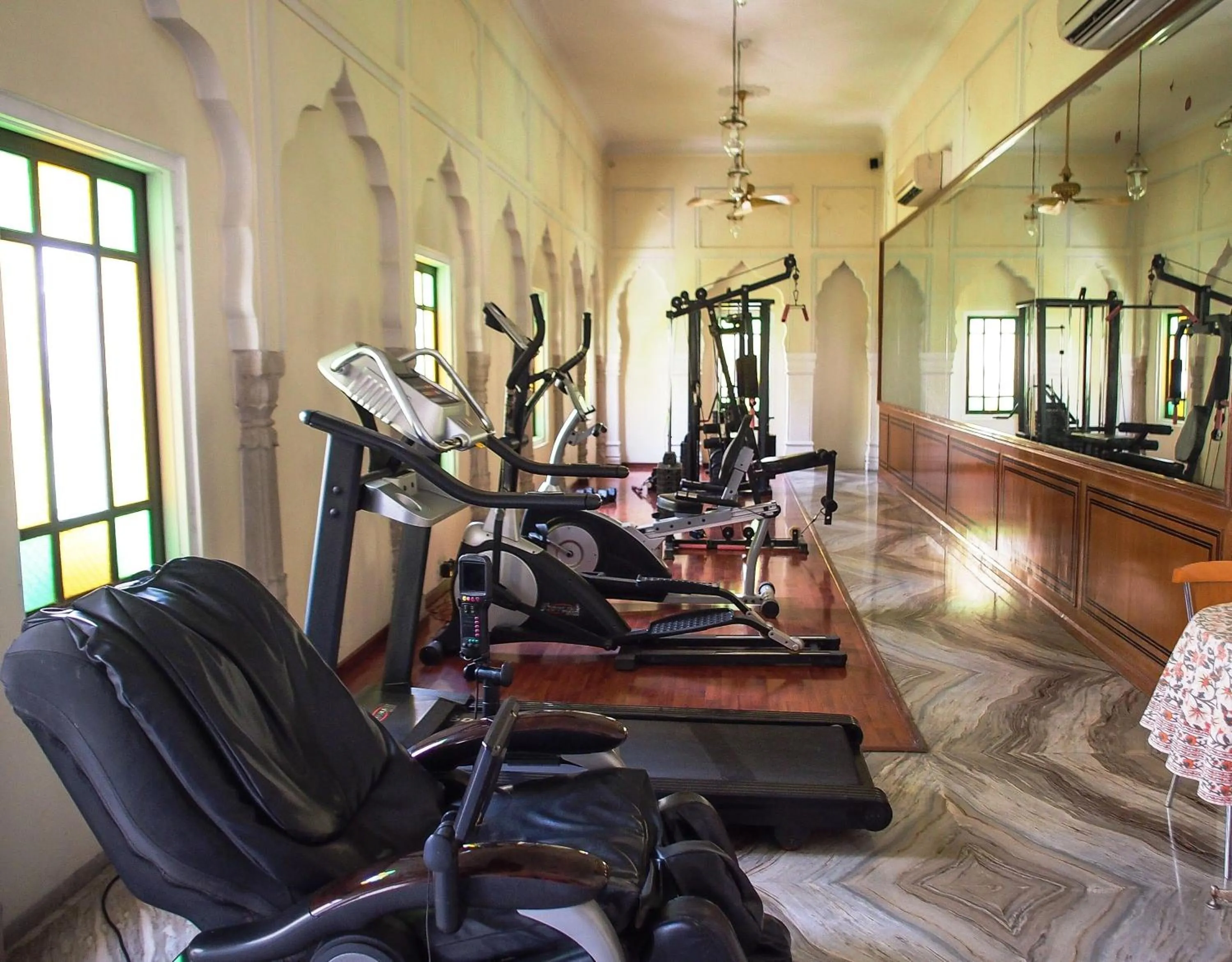 Fitness centre/facilities in The Raj Palace (Small Luxury Hotels of the World)