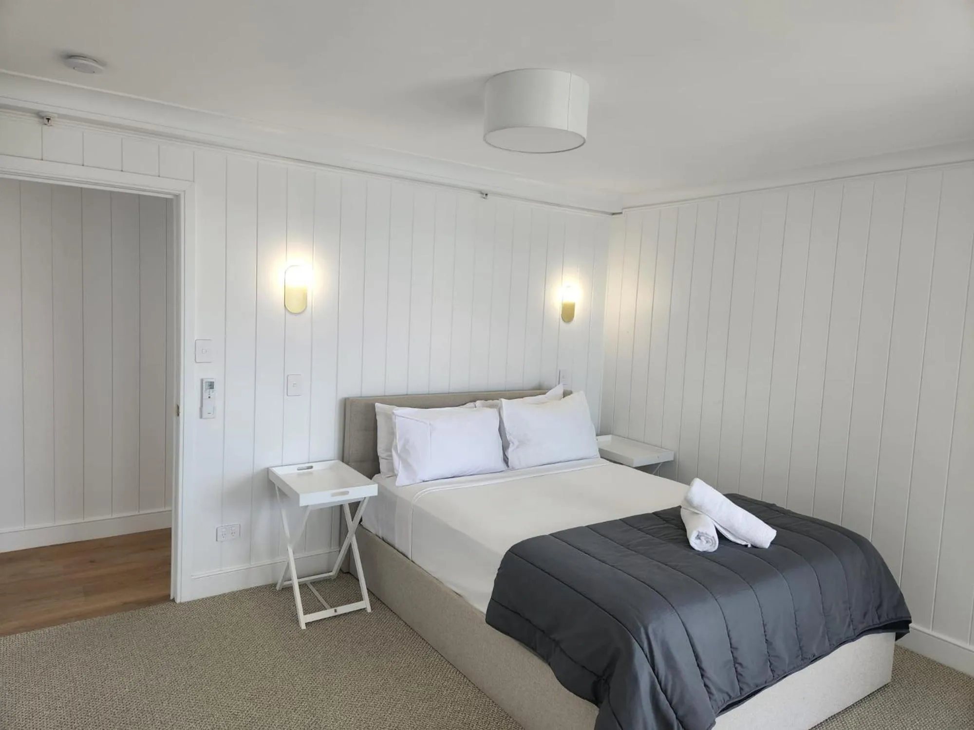 Bed in Burleigh Surf Apartments