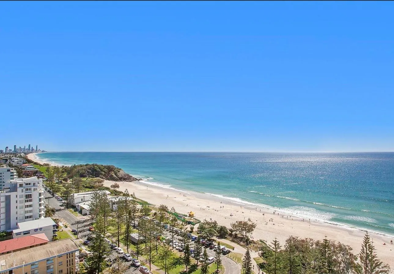Sea view in Burleigh Surf Apartments