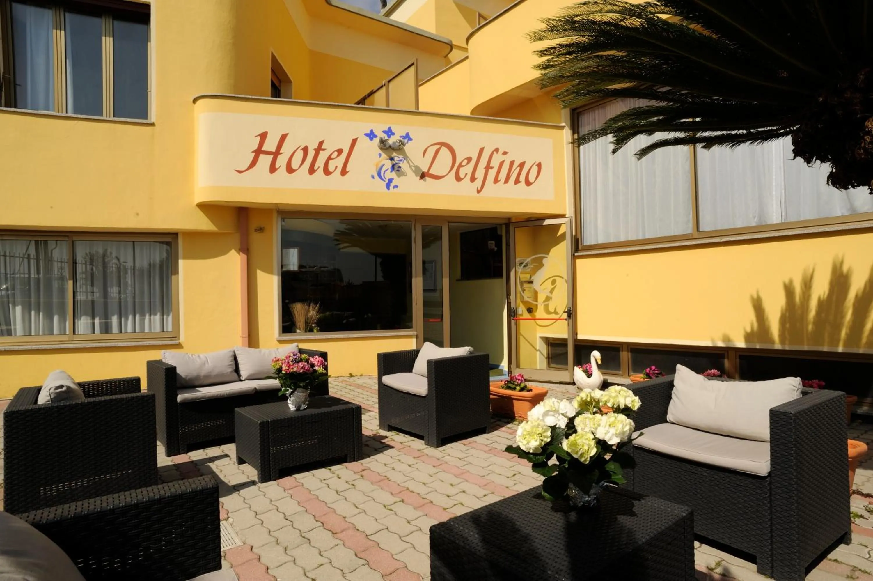 Property building in Hotel Delfino
