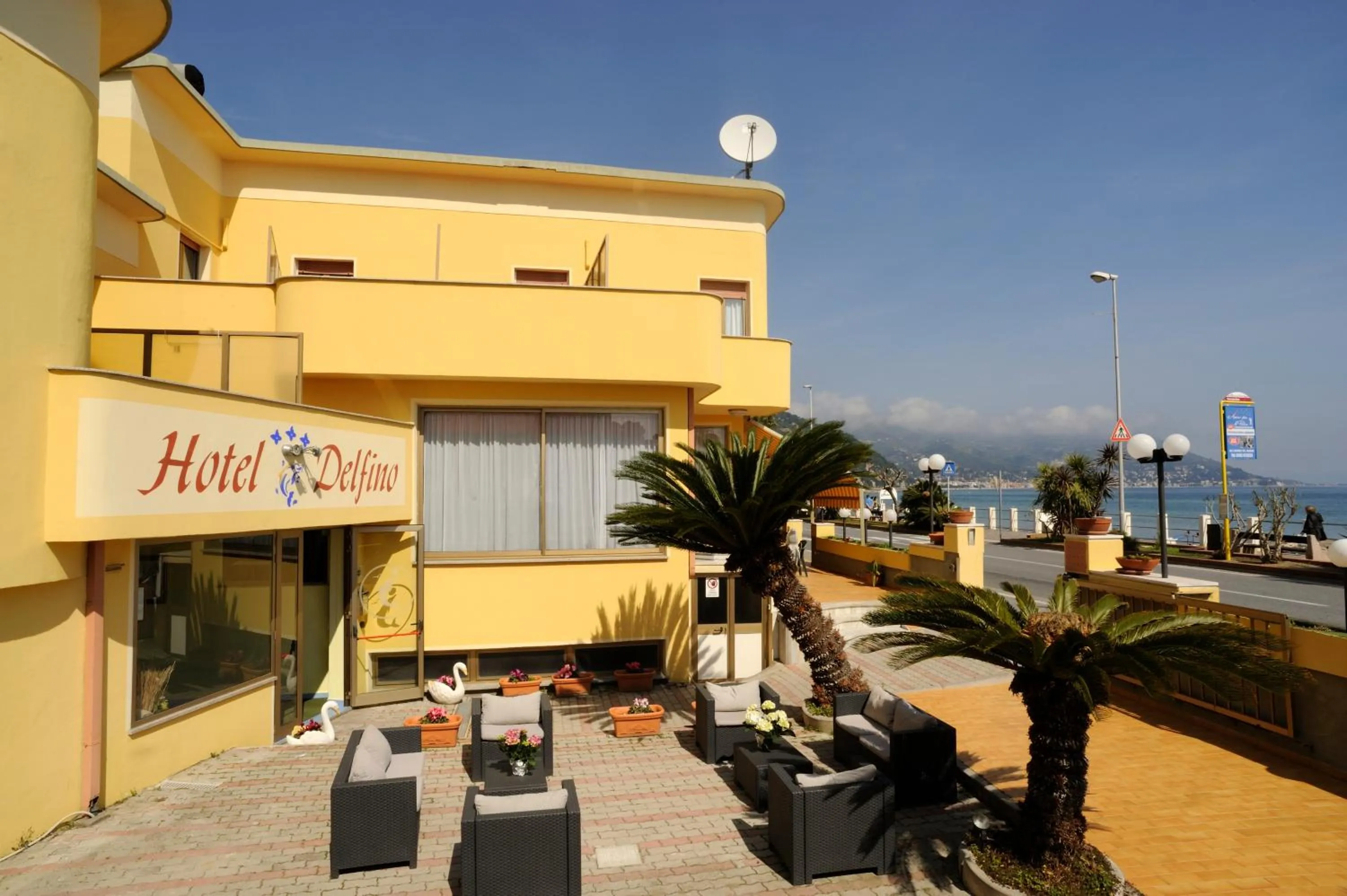 Property building in Hotel Delfino