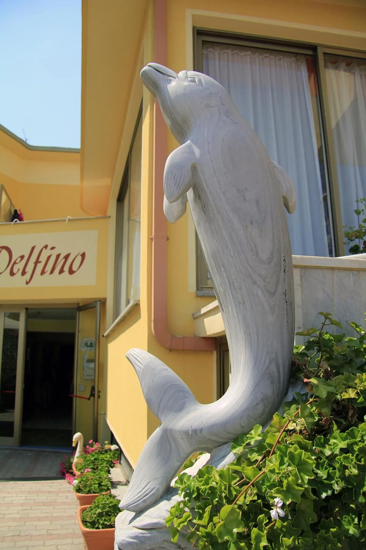 Decorative detail in Hotel Delfino