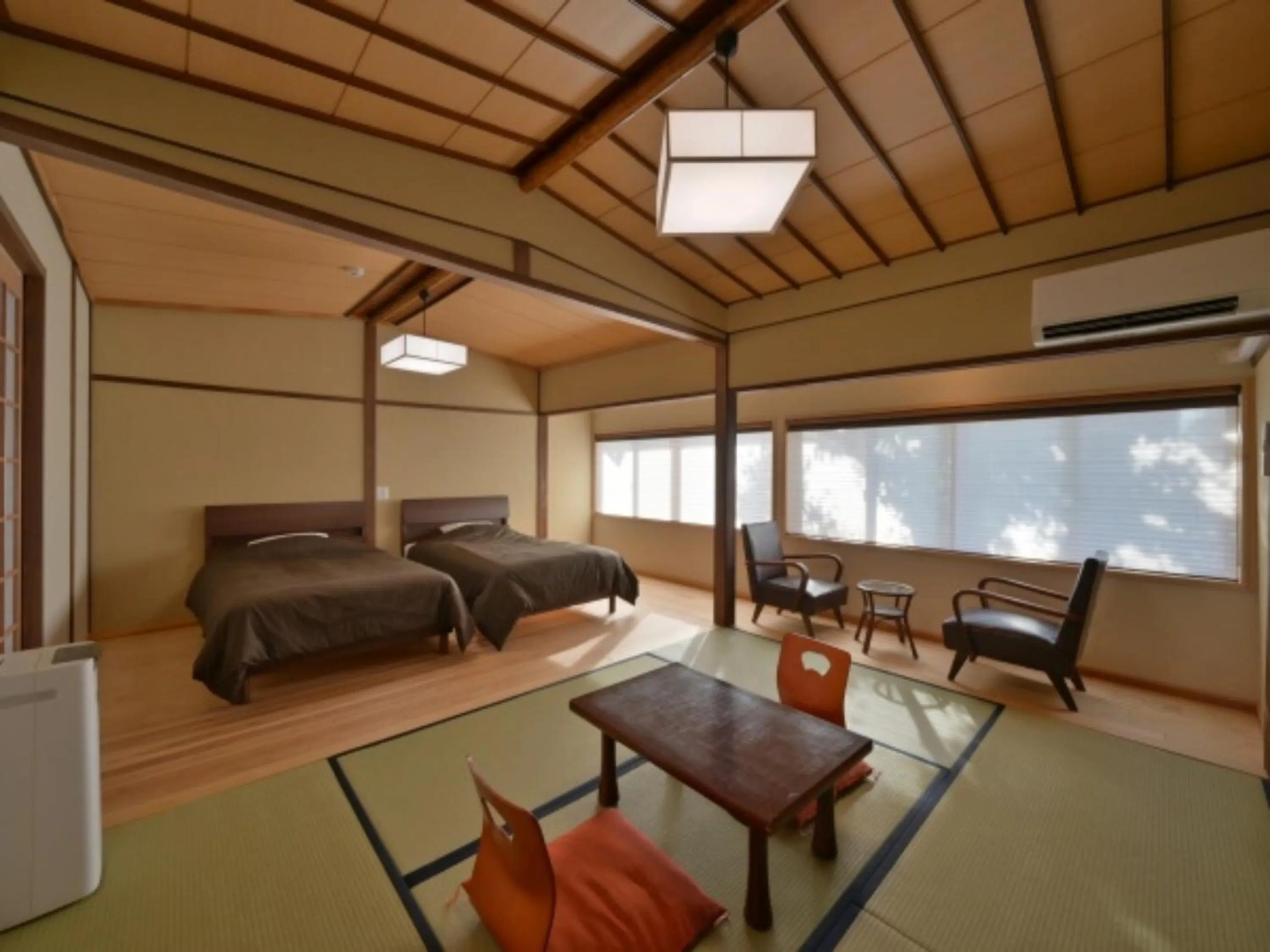 Photo of the whole room, Bed in Wakariki Ryokan