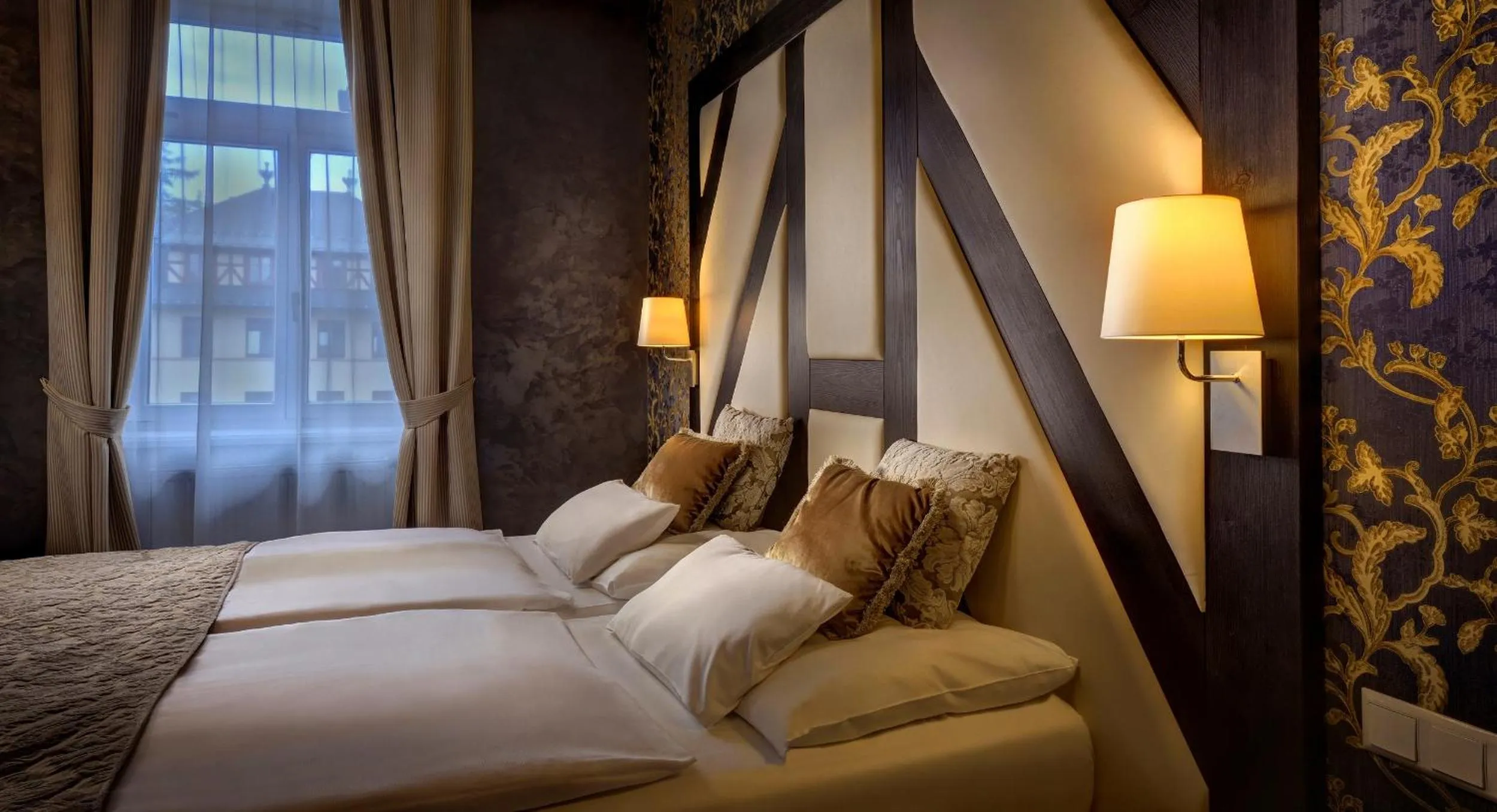 Bedroom, Bed in Grand hotel Starý Smokovec