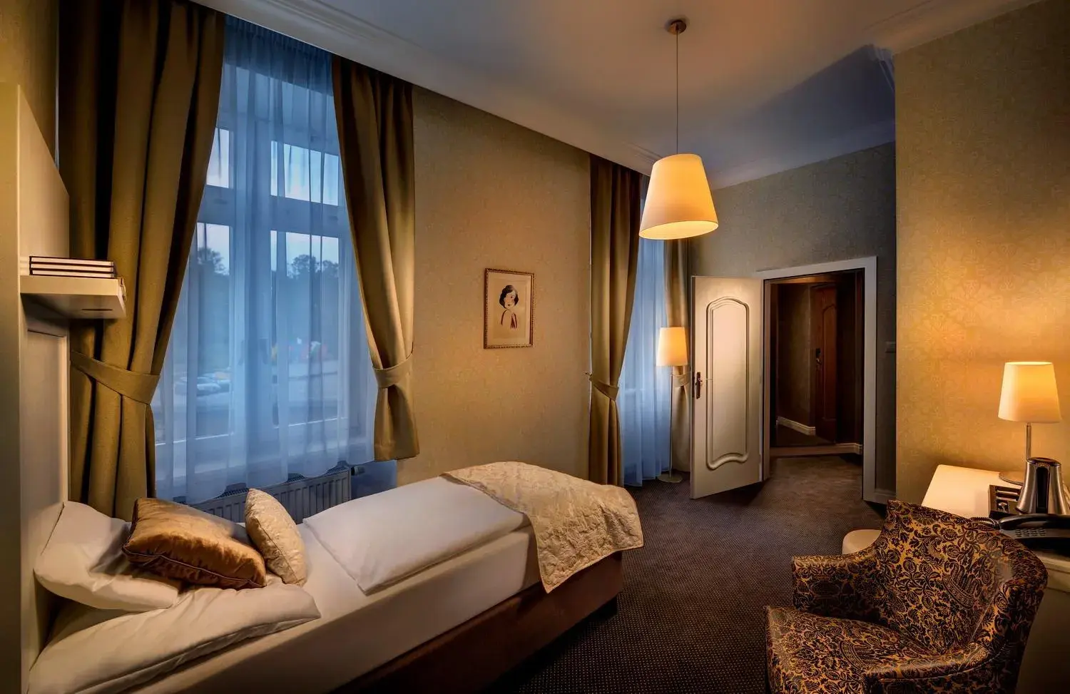 Single Room in Grand hotel Starý Smokovec Single Room in Grand hotel Starý Smokovec