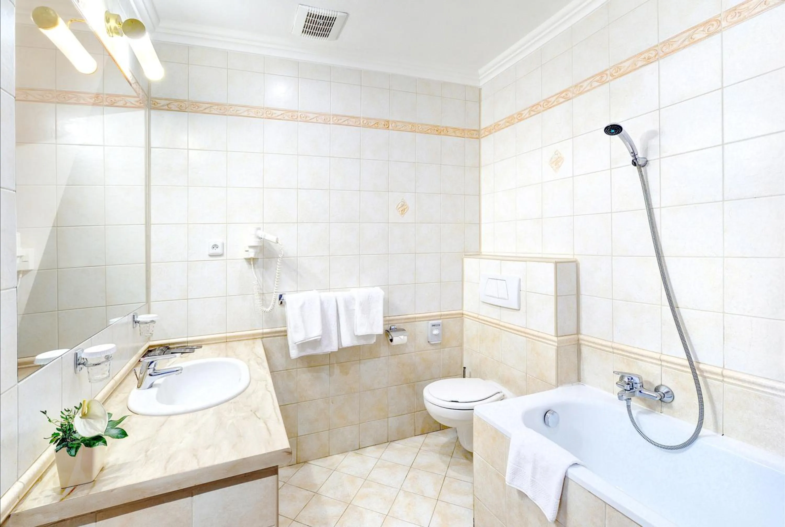 Bathroom in Grand hotel Starý Smokovec