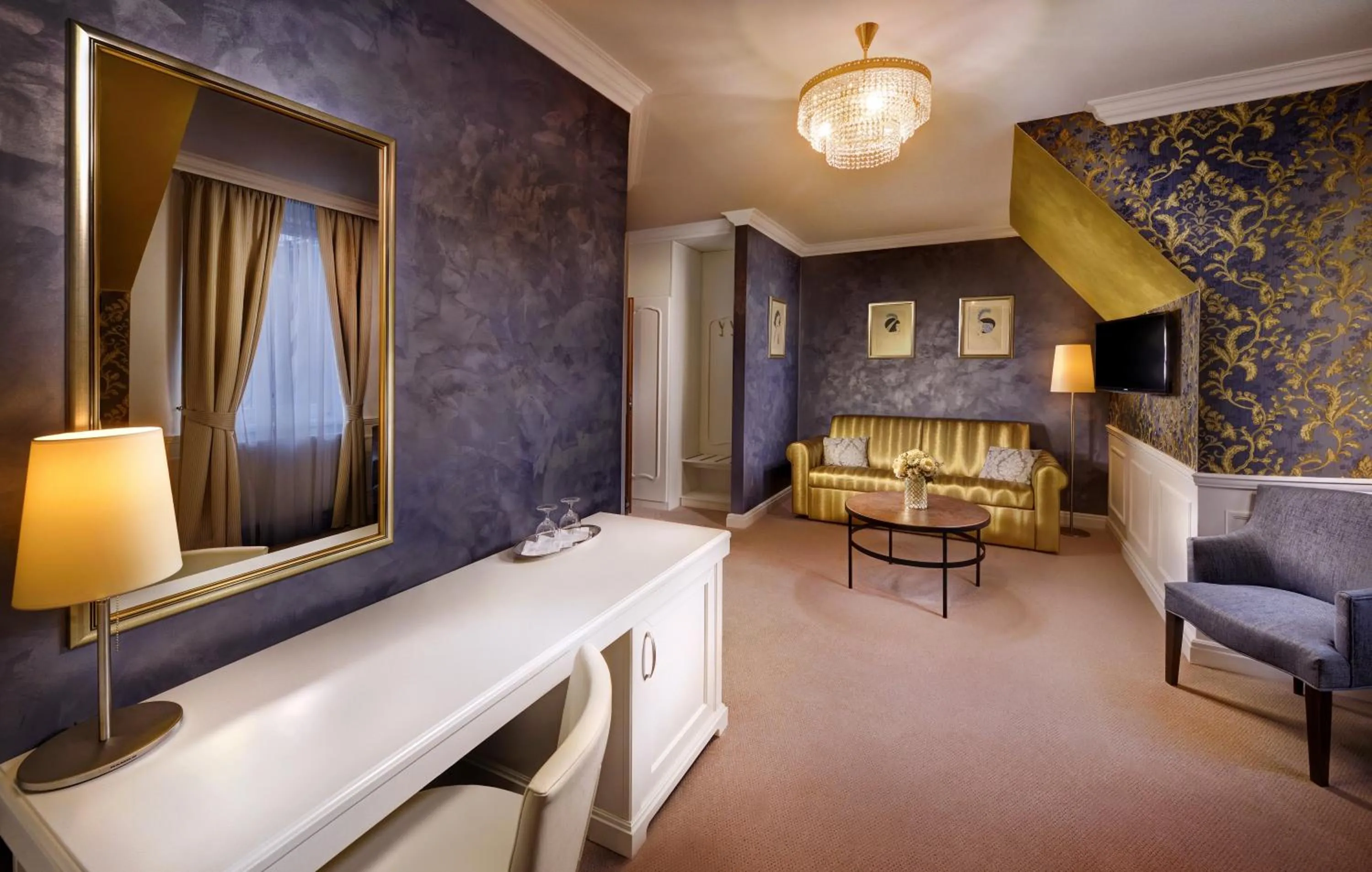 Living room in Grand hotel Starý Smokovec