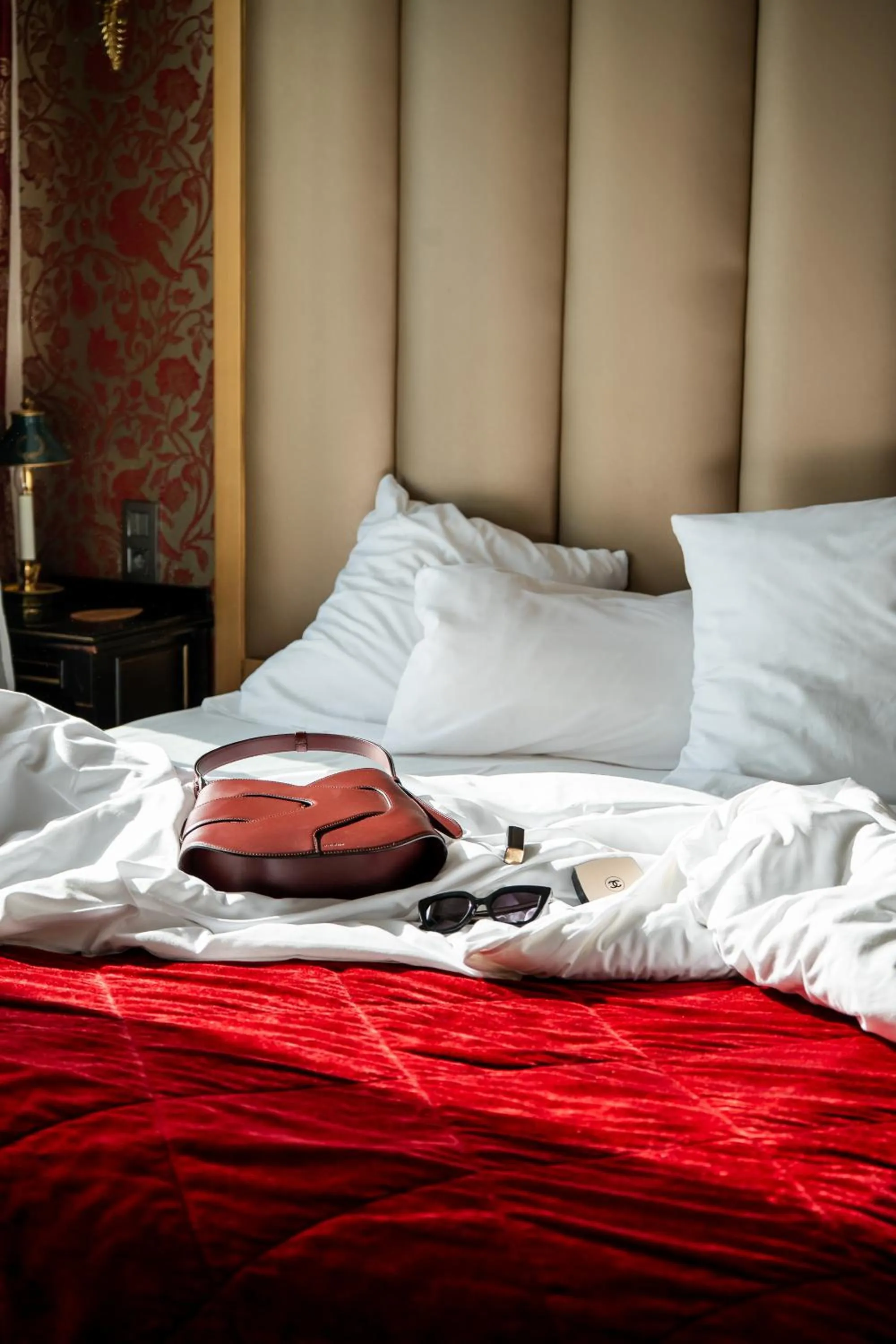 Bed in Hotel de L'Empereur by Malone